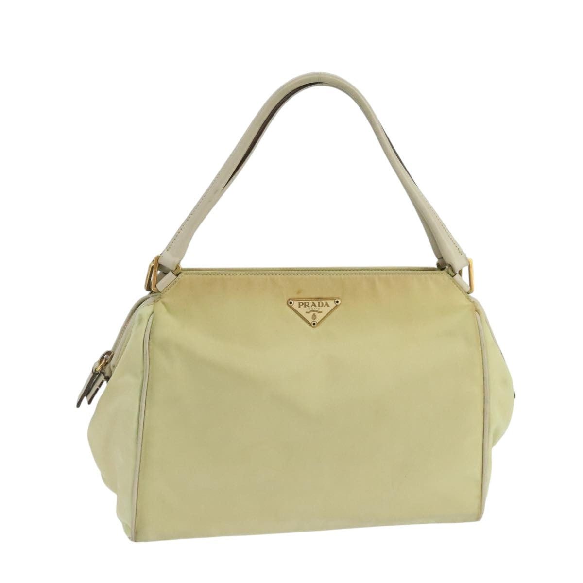 Prada PRADA Hand Bag Nylon Beige Size ONE SIZE - 1 Thumbnail