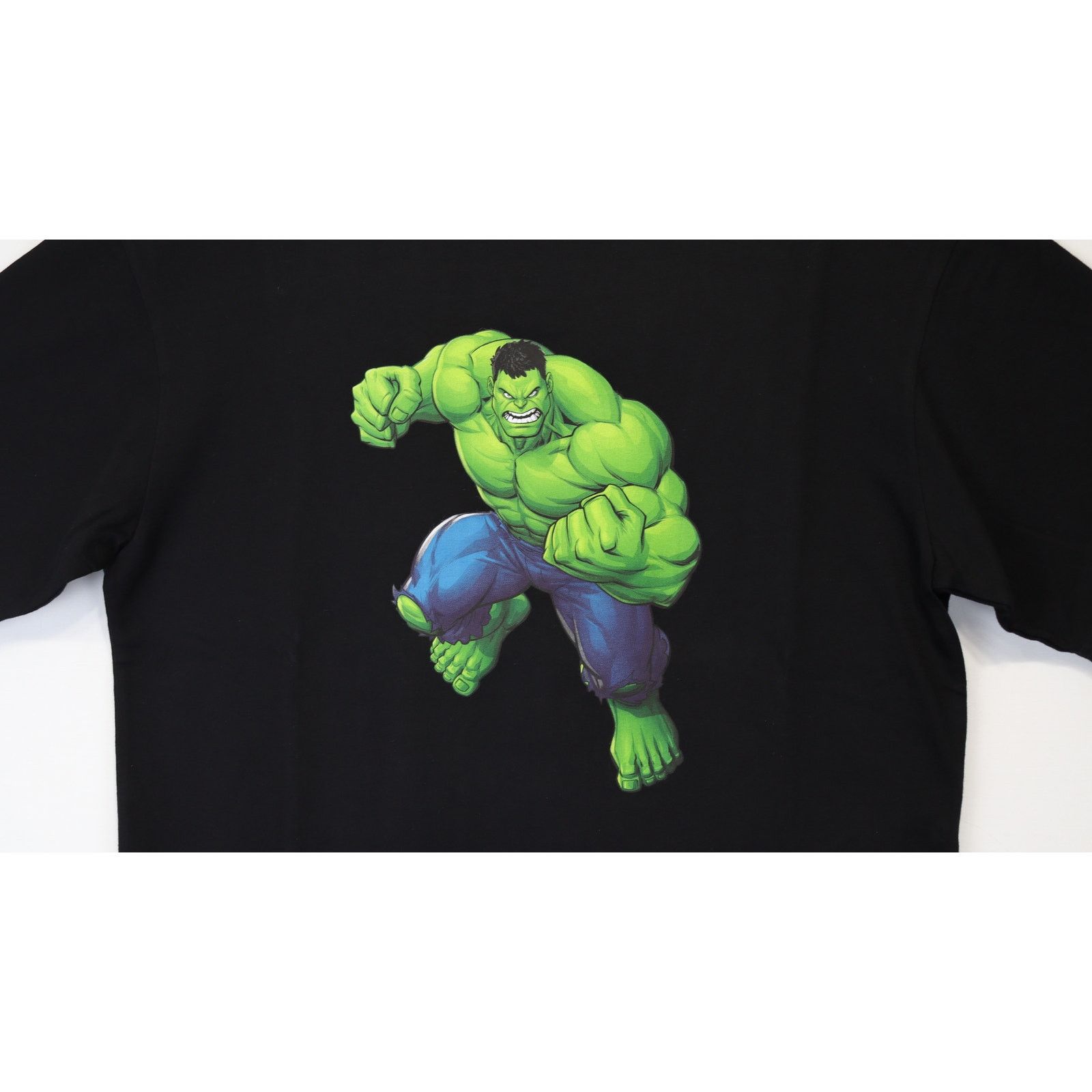 Balenciaga o1rshd1 Hulk Vintage Jersey T-Shirt Regular Fit in Black Size US XXS / EU 40 - 5 Thumbnail