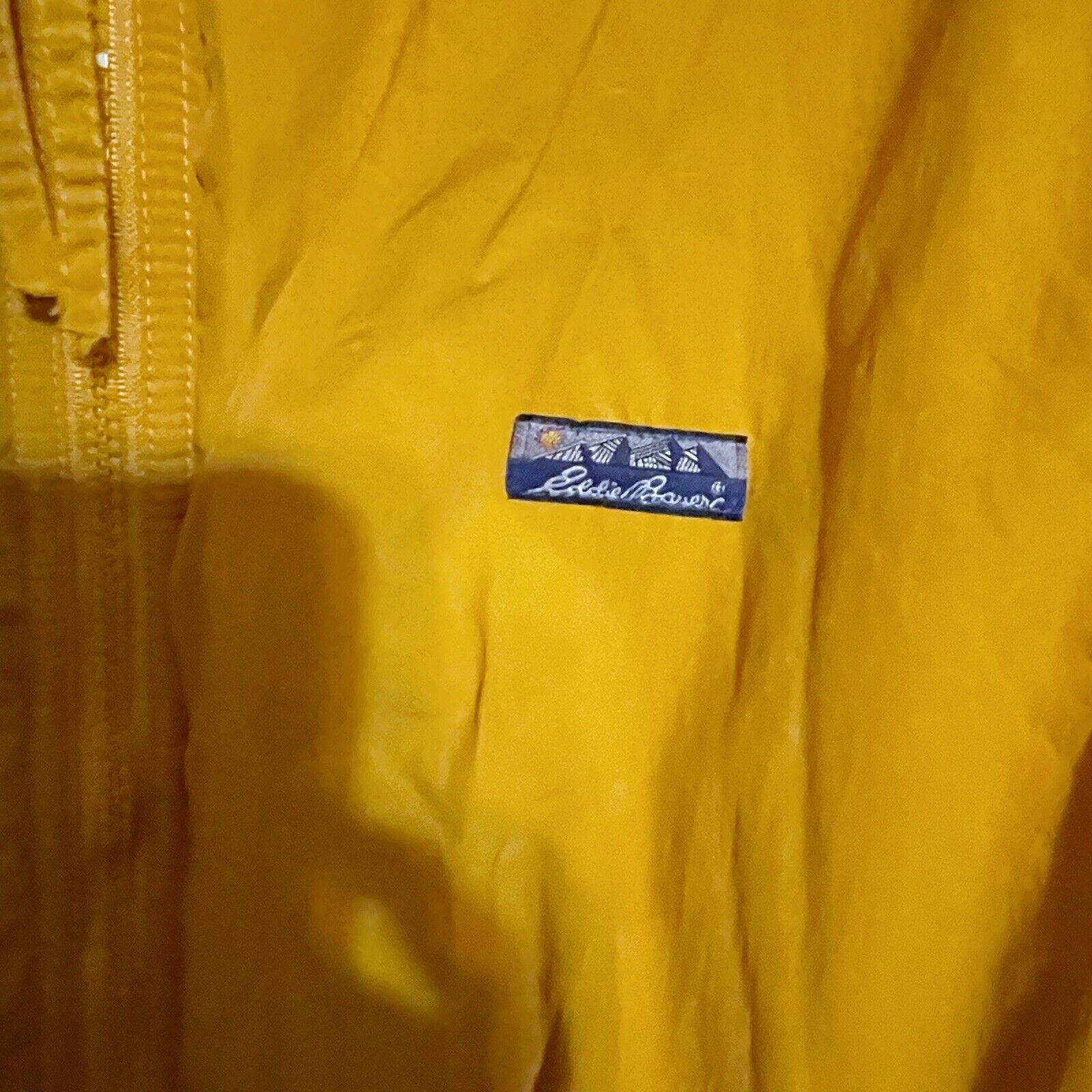 Eddie Bauer EDDIE BAUER Vtg USA Yellow Windfoil Jacket Mens XL Tall Size US XL / EU 56 / 4 - 5 Thumbnail