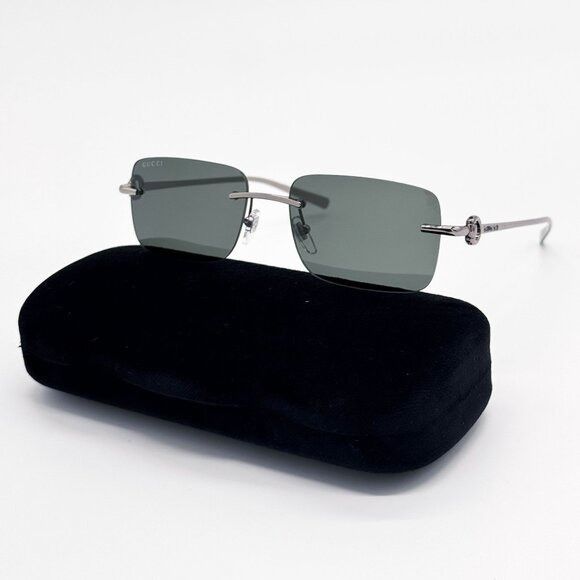 Gucci NEW GUCCI SUNGLASSES GG1703S 001 BLACK UNISEX EYEWEAR Size ONE SIZE - 3 Thumbnail