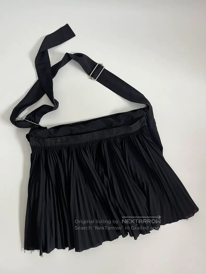 Comme des Garcons Comme des Garcons Satchel, Pleated Skirt Bag, Black Size ONE SIZE - 4 Thumbnail