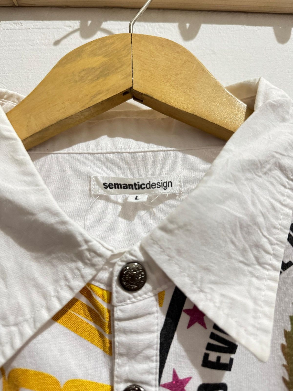 Hysteric Glamour × If Six Was Nine × semanticdesign Y2K Semantic design ifsixwasnine polo shirt Size US L / EU 52-54 / 3 - 7 Thumbnail