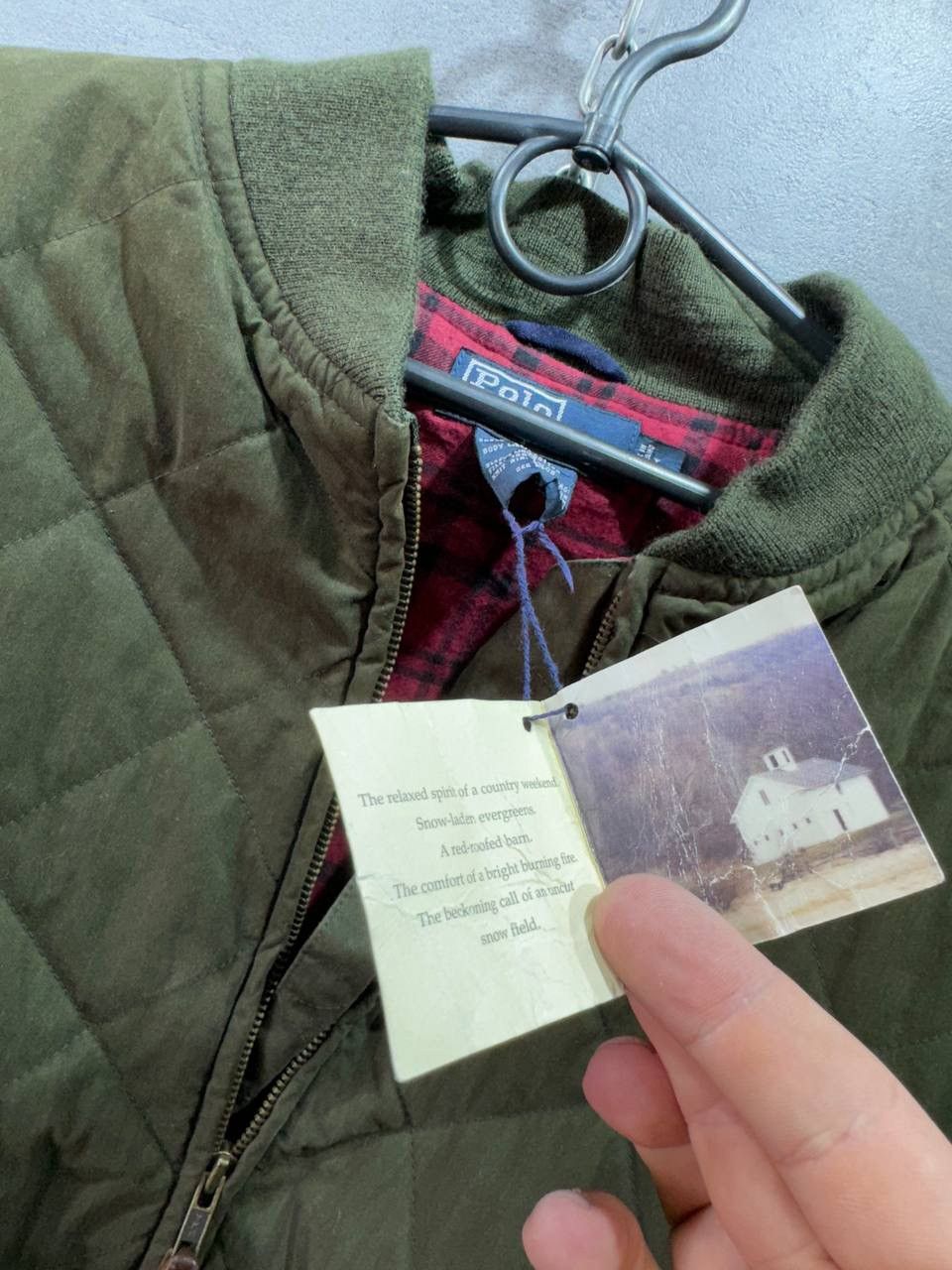 Other Vintage 90s Polo Ralph Lauren Quilted Jacket Puffer Rare Size US L / EU 52-54 / 3 - 8 Thumbnail