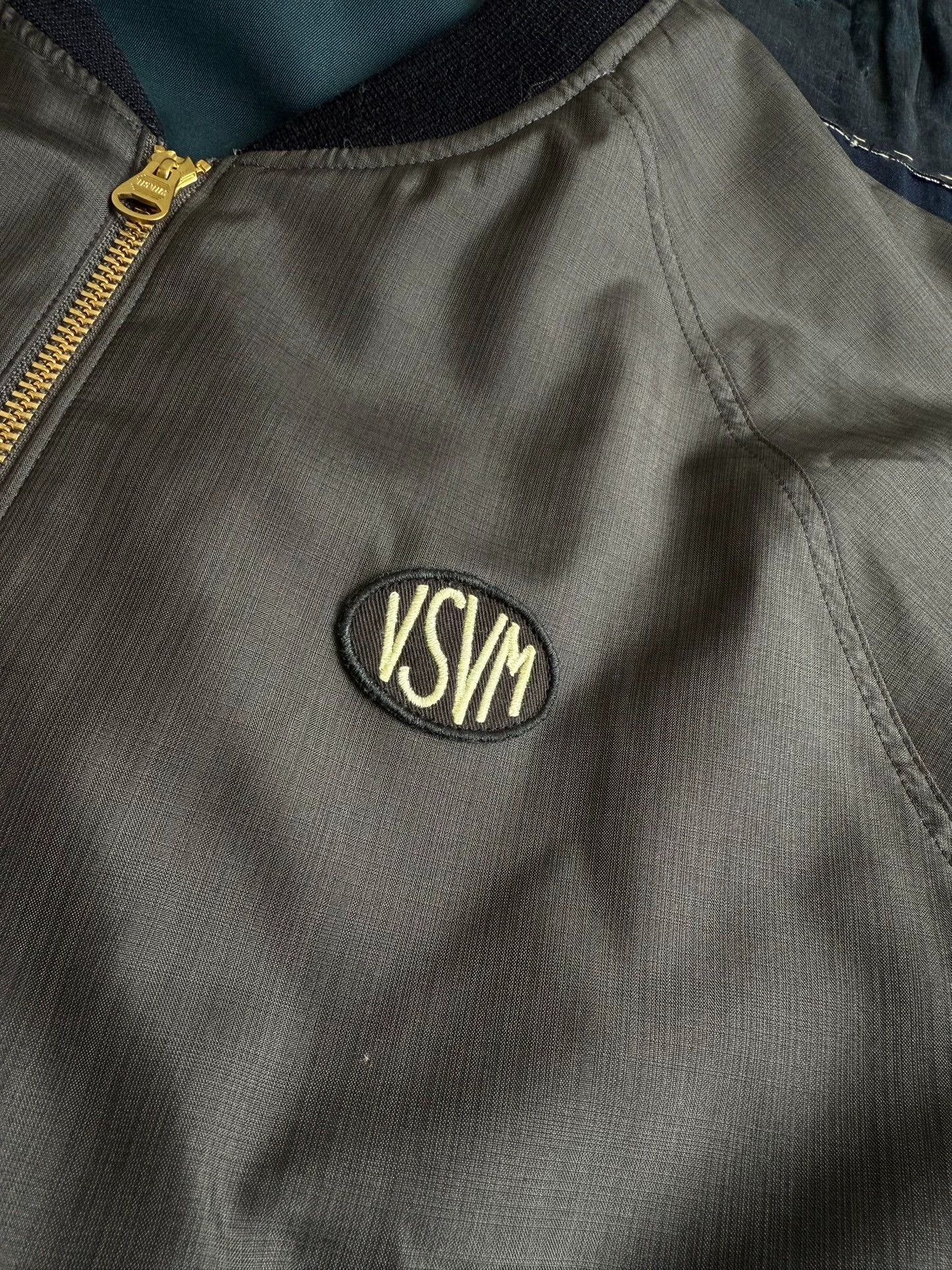 Visvim VISVIM 25SS Douglas Team Jacket Embroidered Reversible Blue Size US M / EU 48-50 / 2 - 8 Thumbnail