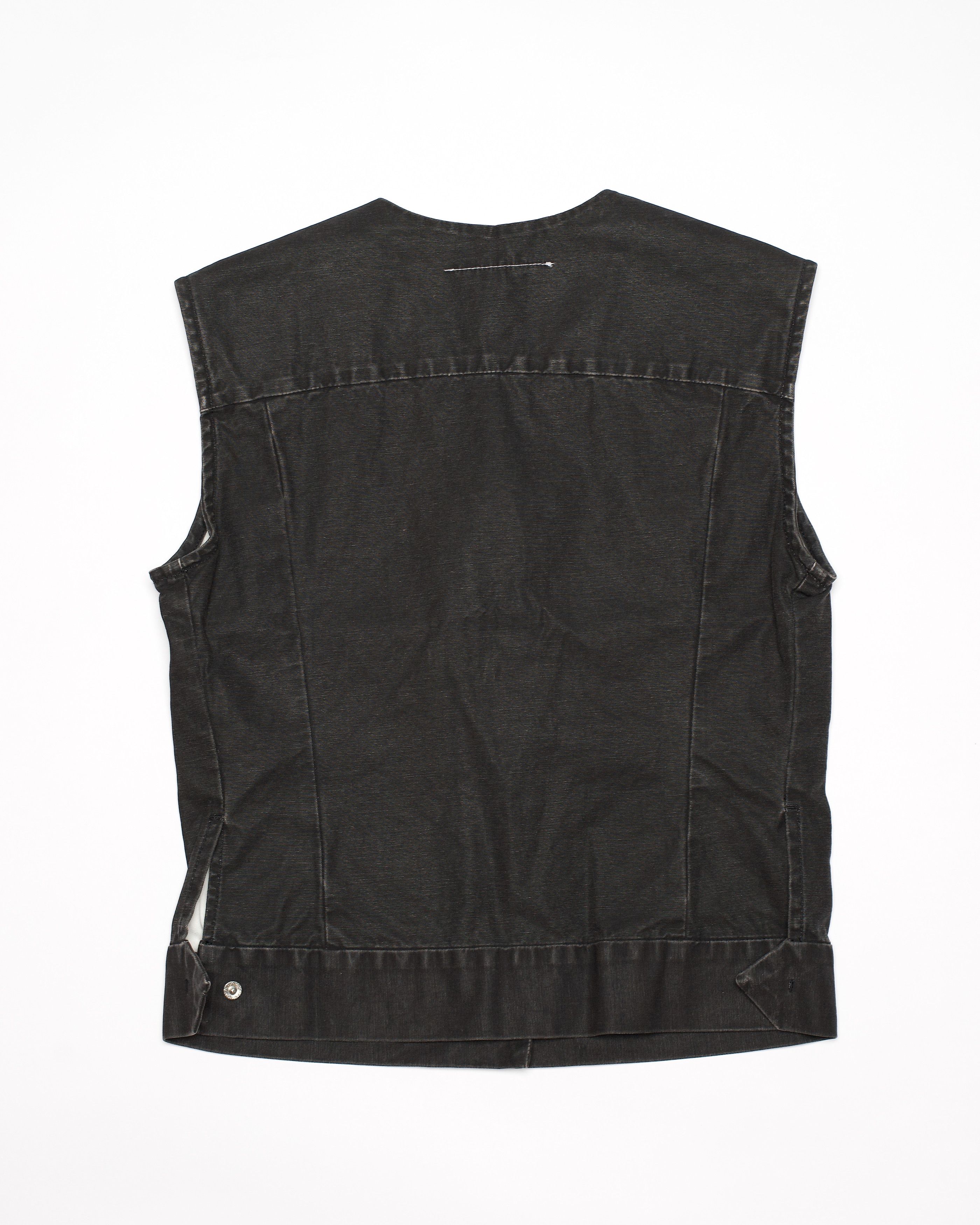 Maison Margiela Martin Margiela Spring-Summer 2002 Line 6 Denim Vest Size US XS / EU 42 / 0 - 3 Thumbnail