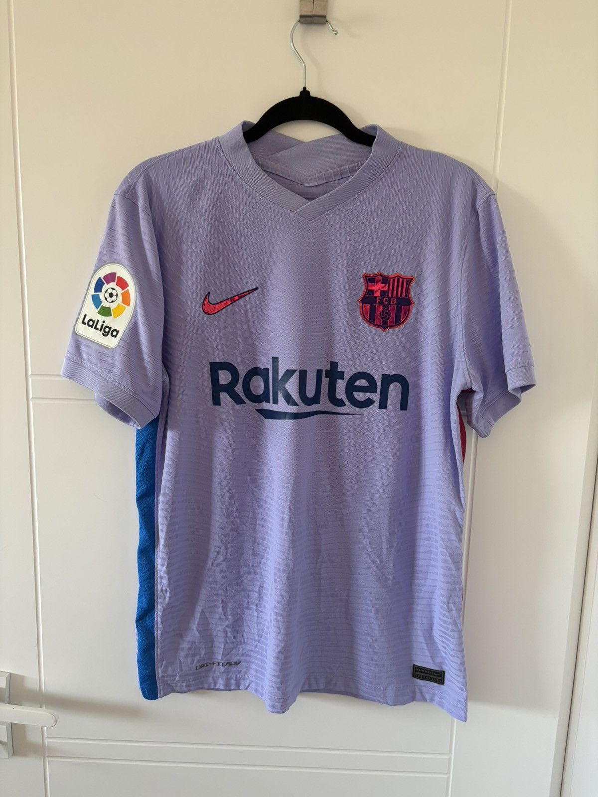 Barcelona nike 2021/2022 wyjazdowa Aubameyang meczowa — zdjęcie 4