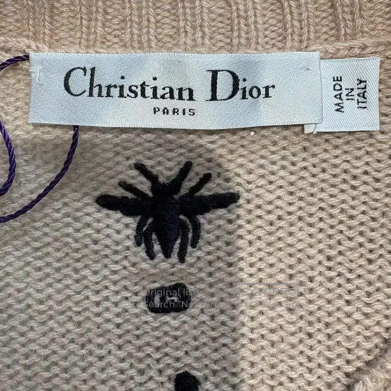 Dior Dior Pink Cashmere Sweater with Embroidery . Size S / US 4 / IT 40 - 6 Thumbnail