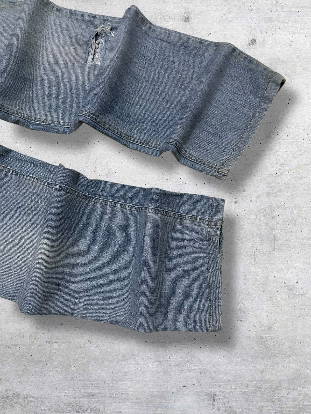 Dolce & Gabbana DOLCE & GABBANA 90S DESIGNER DISTRESSED BLUEWASHED DENIM Size US 36 / EU 52 - 5 Thumbnail
