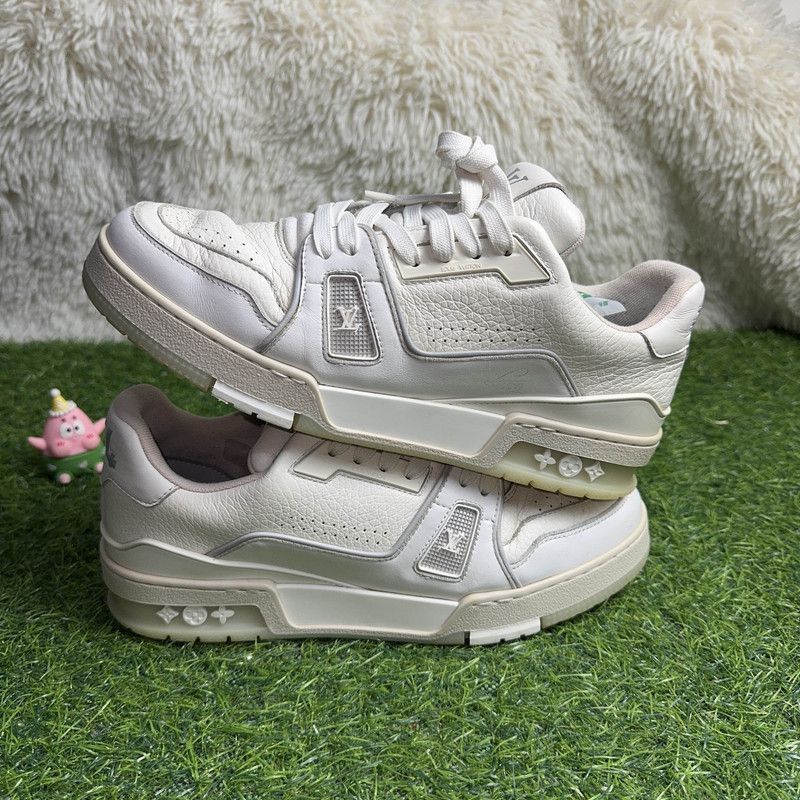 Louis Vuitton Louis Vuitton Trainer Low Top Fashion Sneakers - Size US 7.5 / EU 40-41 - 8 Thumbnail