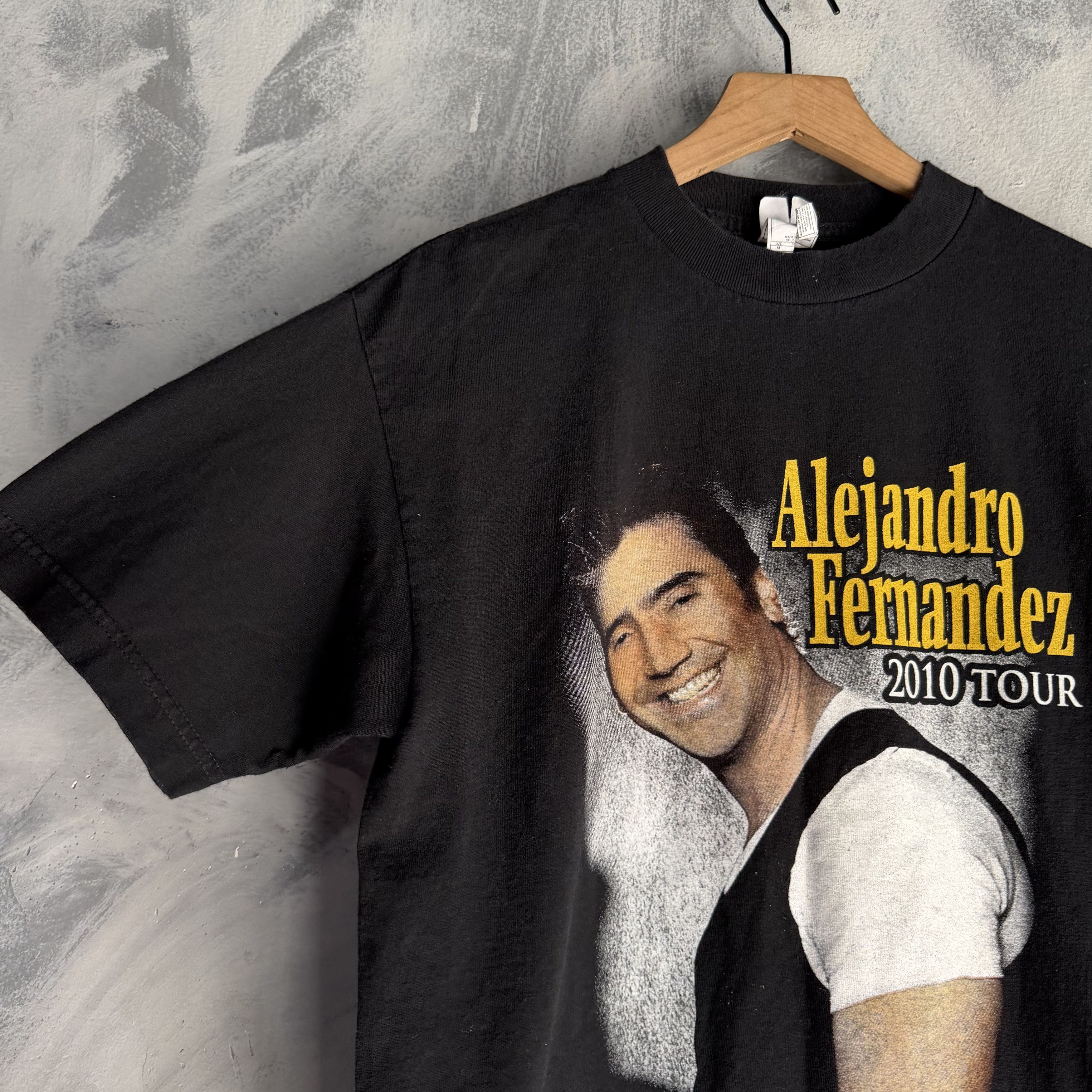 AAA Vtg Alejandro Fernandez T Shirt M Solis J Sebastian Size US M / EU 48-50 / 2 - 3 Thumbnail