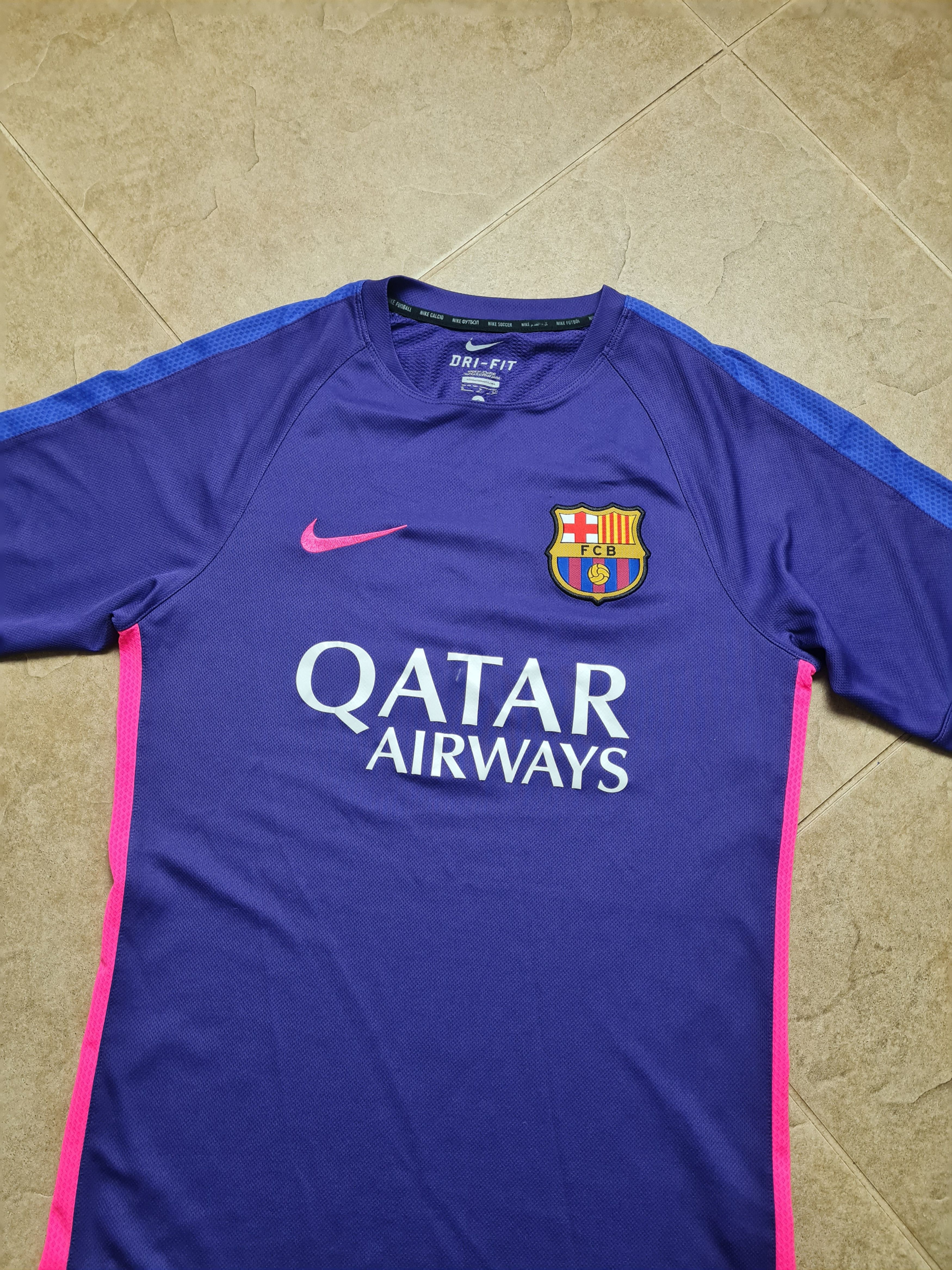 Soccer Barcelona 2014/2015 Training Football Jersey Nike
