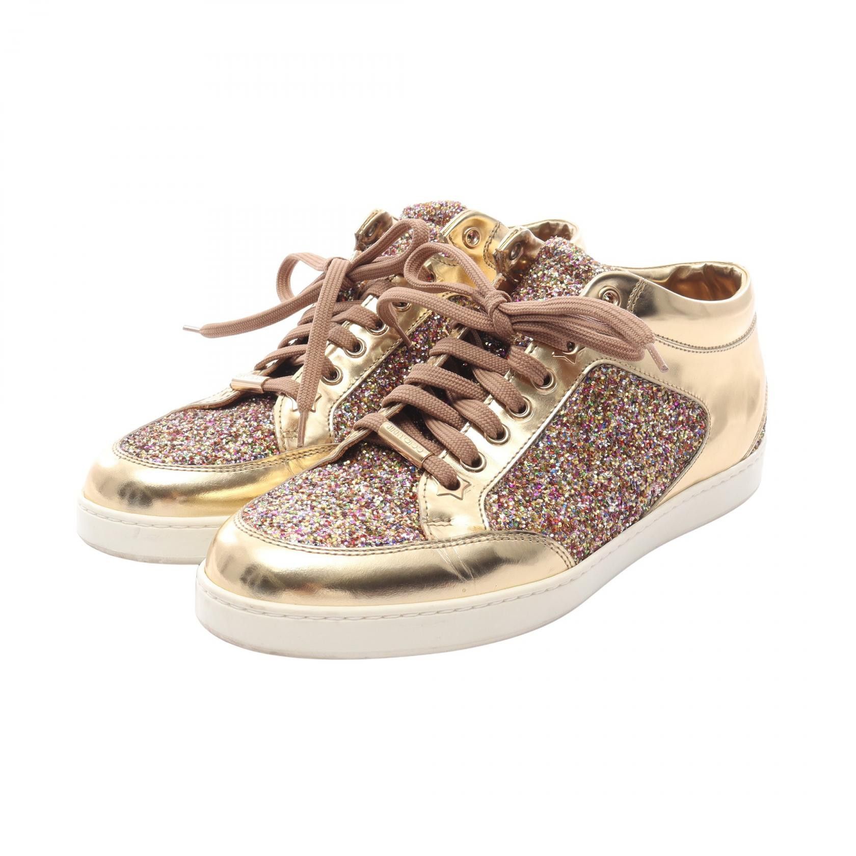 Jimmy Choo Jimmy Choo Jimmy Choo MIAMI Fabric Sneakers Textile Shoes DUTY FREE for USA Size ONE SIZE - 1 Thumbnail