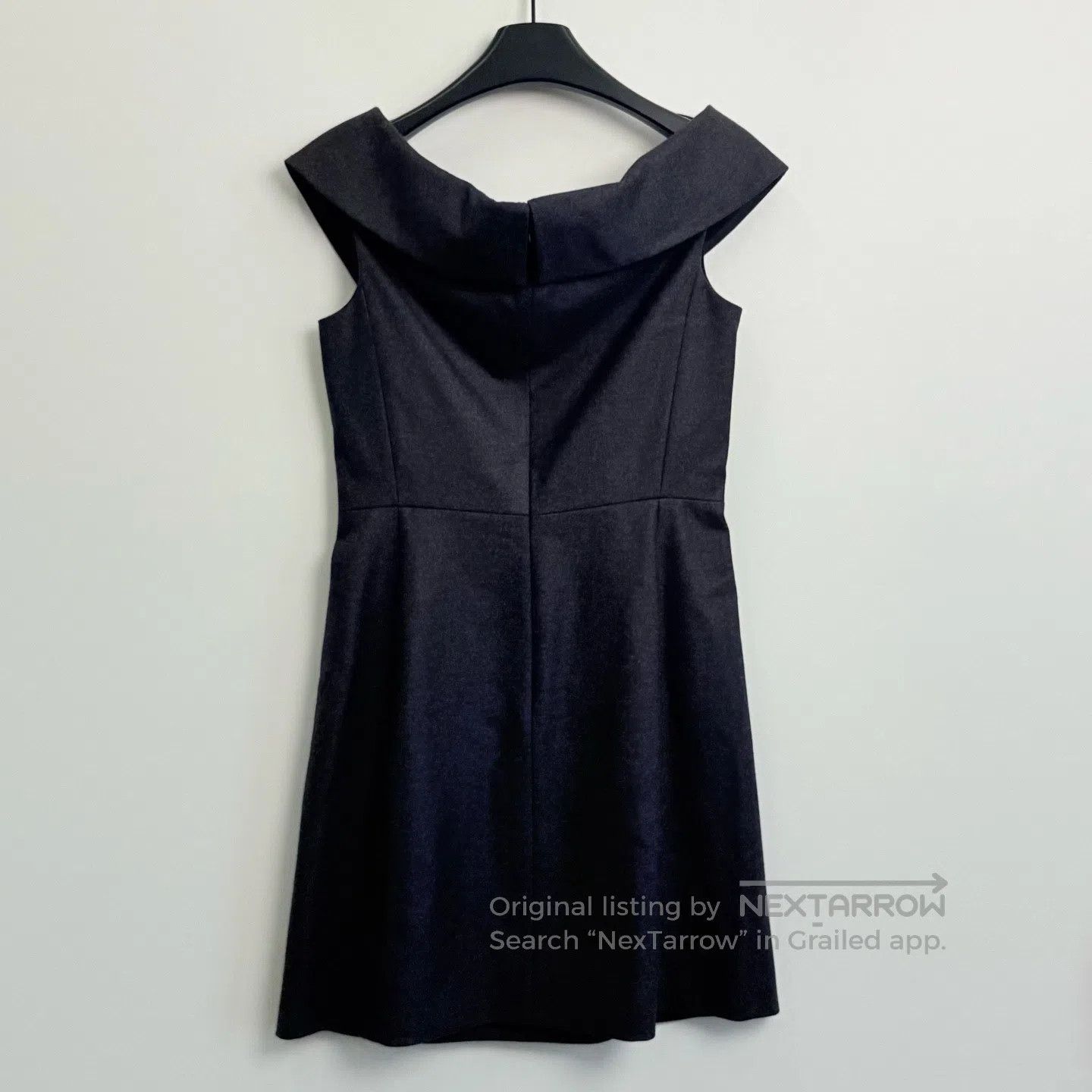 Dior Dior Black Sleeveless One-Shoulder Dress| Size S / US 4 / IT 40 - 3 Thumbnail