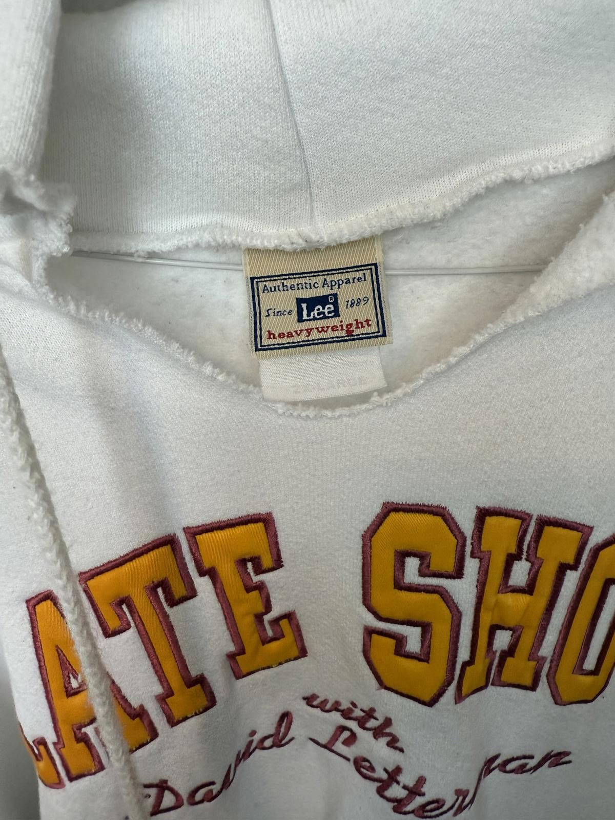 Designer Vintage Late show with David Letterman hoodie Size US XXL / EU 58 / 5 - 3 Thumbnail