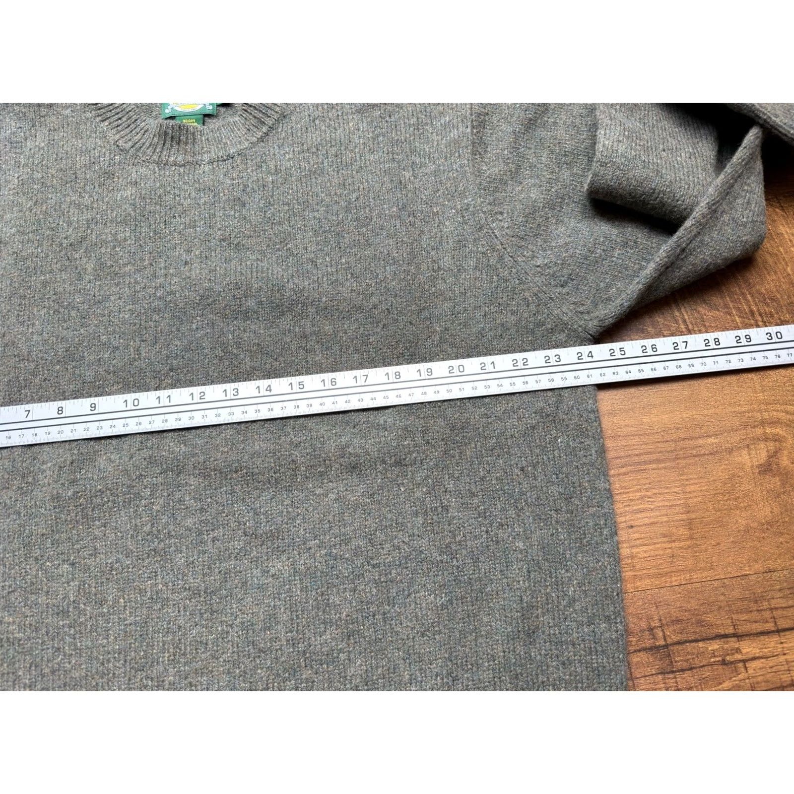Vintage Cabela's Men’s Ragg Wool Crewneck Pullover Sweater L Green Vintage Size US L / EU 52-54 / 3 - 5 Thumbnail