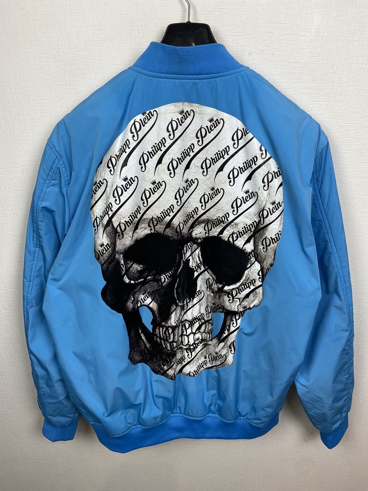Philipp Plein Allover Skull Bomber Jacket size XXL