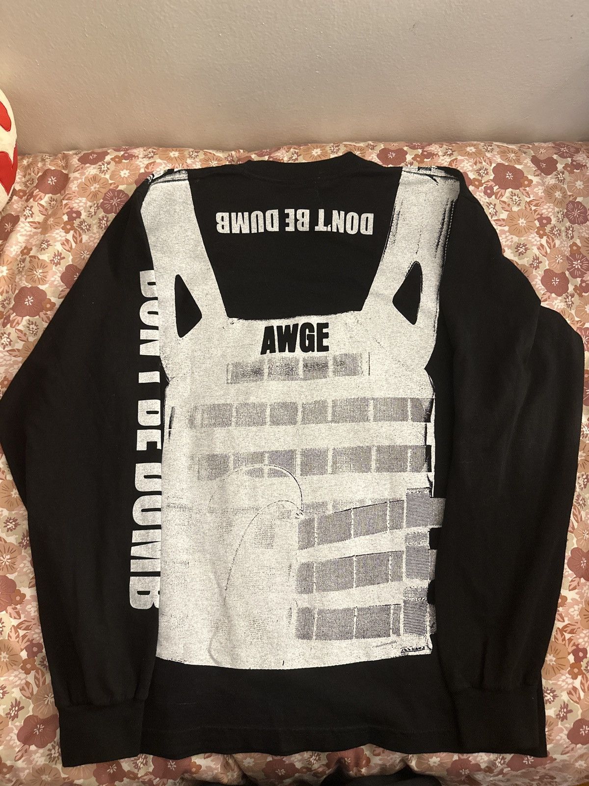 AWGE × Asap Rocky Asap Rocky awge don't be dumb long sleeve