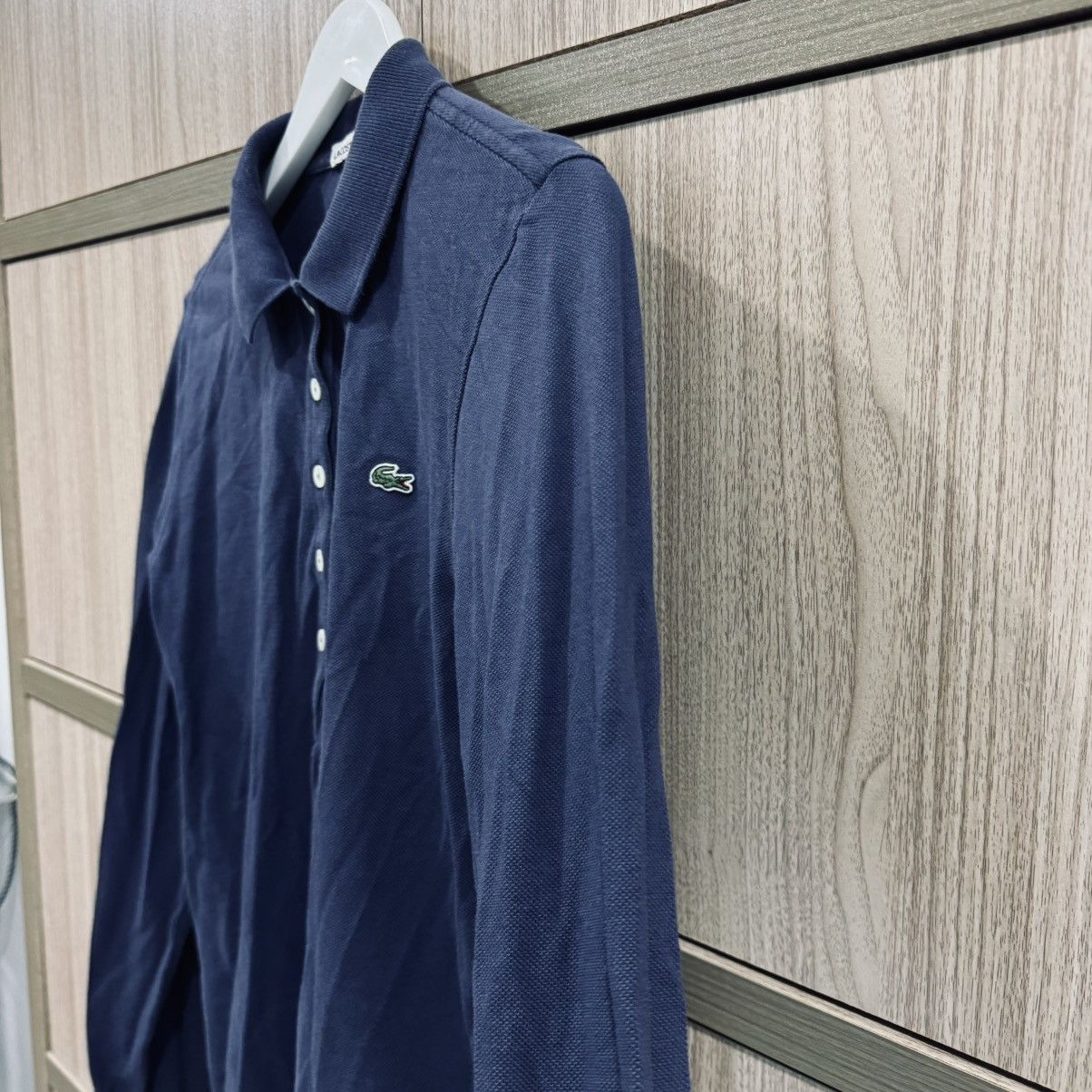 Lacoste Vintage Lacoste Long Sleeve Polo Tee Made in Japan Size US S / EU 44-46 / 1 - 3 Thumbnail