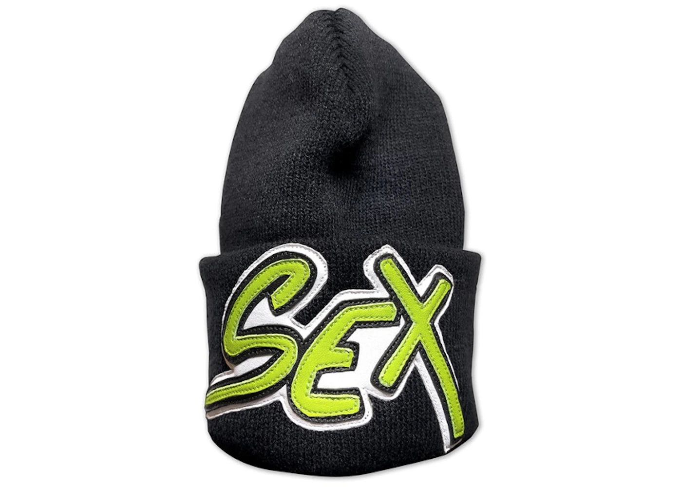 Chrome Hearts Matty Boy Sex Beanie Black Size ONE SIZE - 1 Thumbnail
