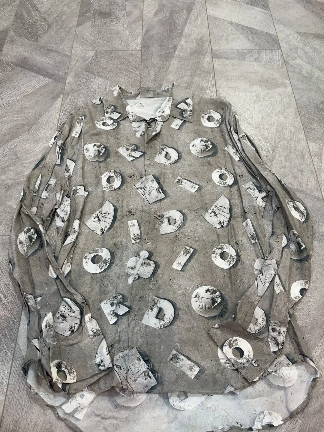Dior Dior x Daniel Arsham Printed Shirt. Size US M / EU 48-50 / 2 - 1 Thumbnail