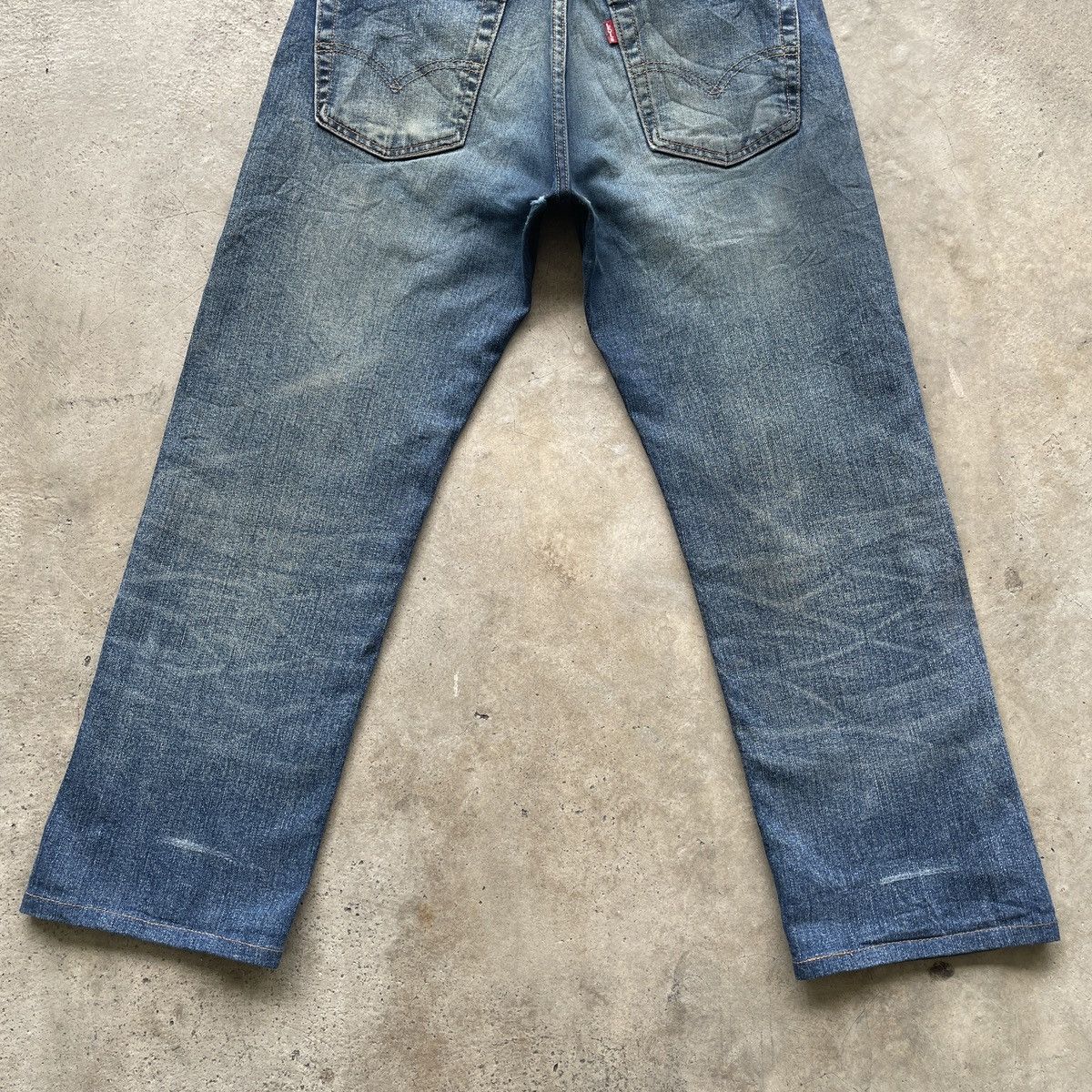 Levi's Vintage Levi’s 505 Big E Faded Denim Jeans Pants W29 Size US 29 - 15 Thumbnail
