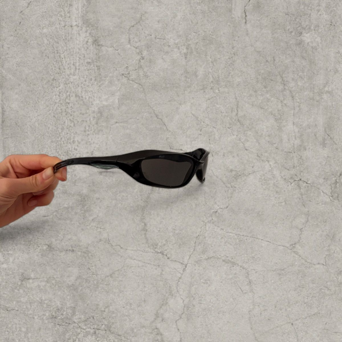 Japanese Brand Insane UV400 sunglasses in black with black lense. One size. Size ONE SIZE - 2 Thumbnail