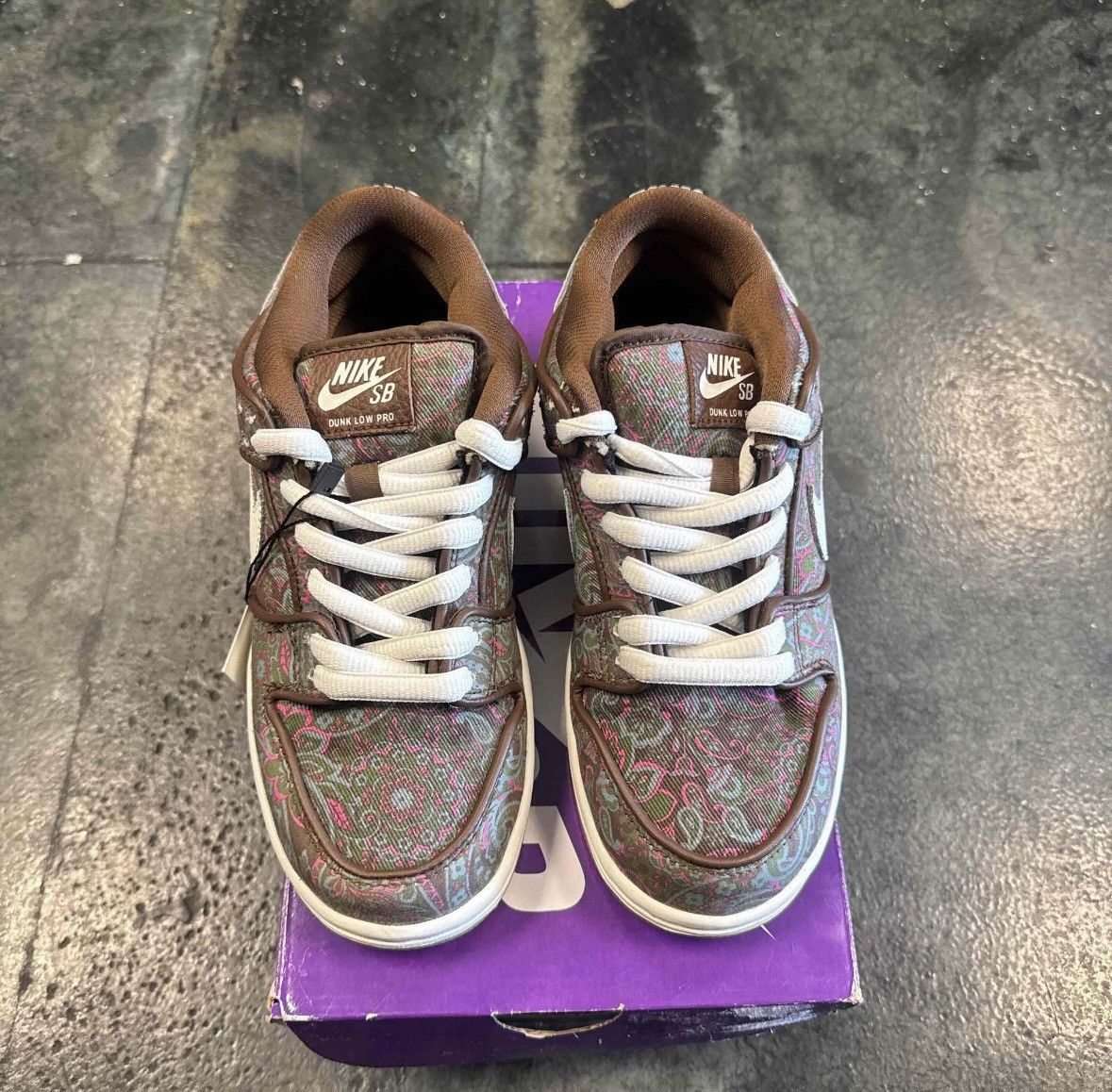 Nike SB Dunk Low SB Paisley Size US 5.5 / EU 38 - 3 Thumbnail