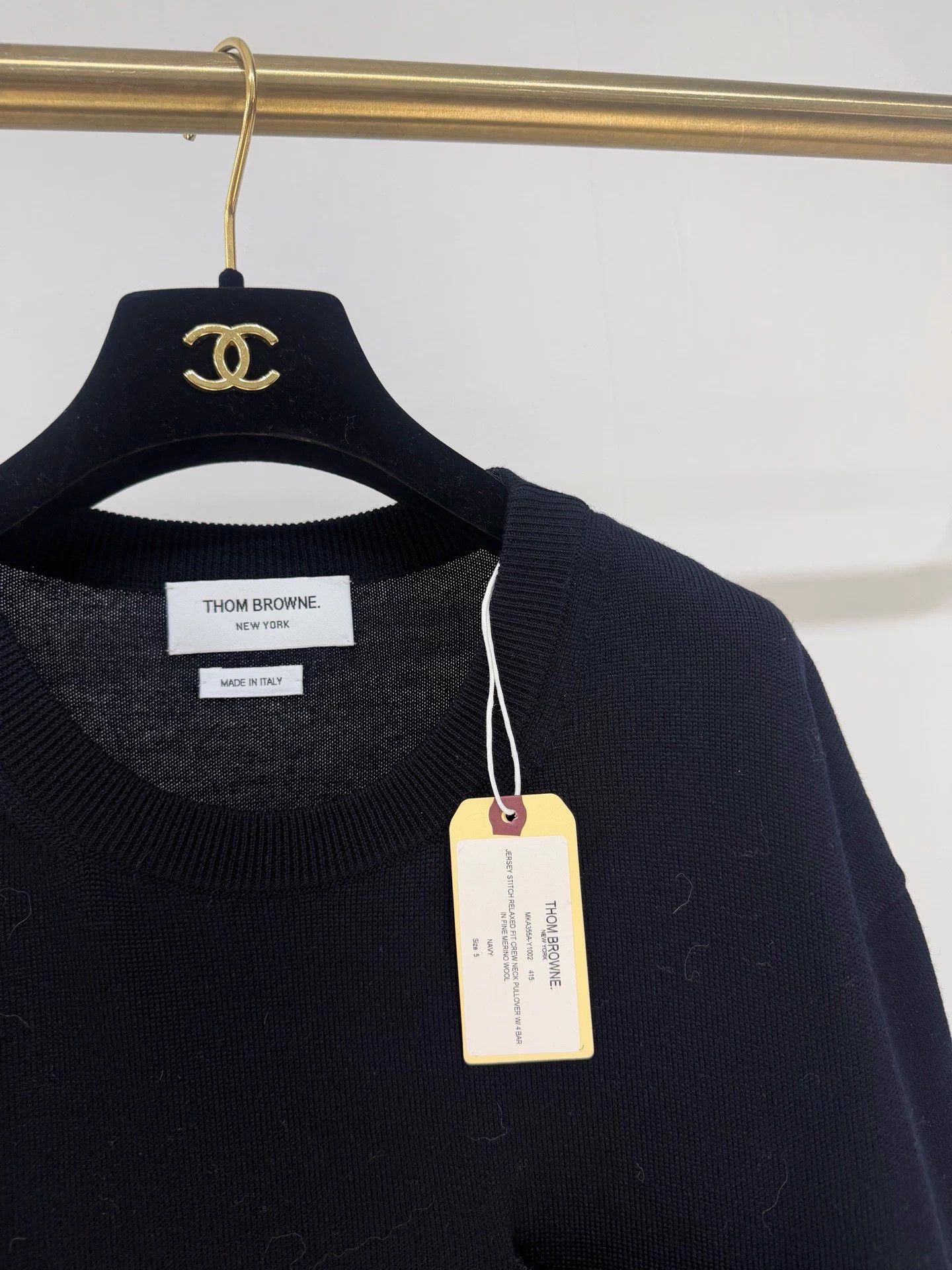 Thom Browne Thom Browne Classic Lightweight Knit Top New with Tags Size US XXL / EU 58 / 5 - 2 Thumbnail