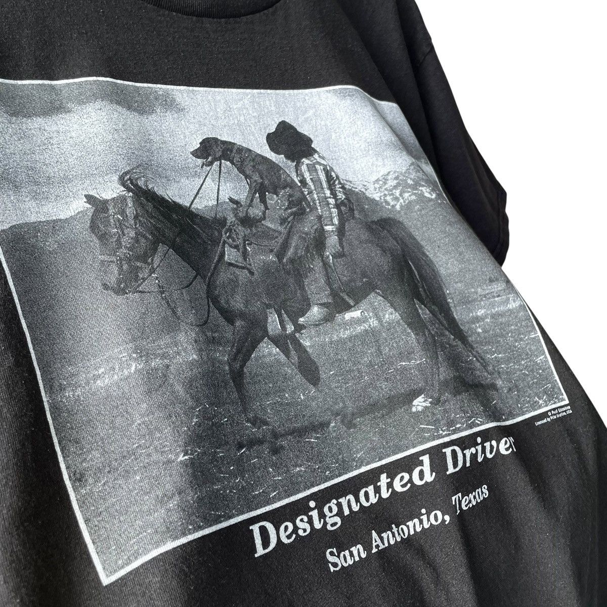 Vintage Paul Stanton USA Designated Driver Licensed Art Photo Tee Size US M / EU 48-50 / 2 - 4 Thumbnail