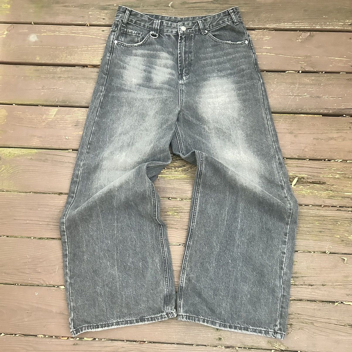 Japanese Brand Black Sea washed denim Size US 34 / EU 50 - 1 Thumbnail