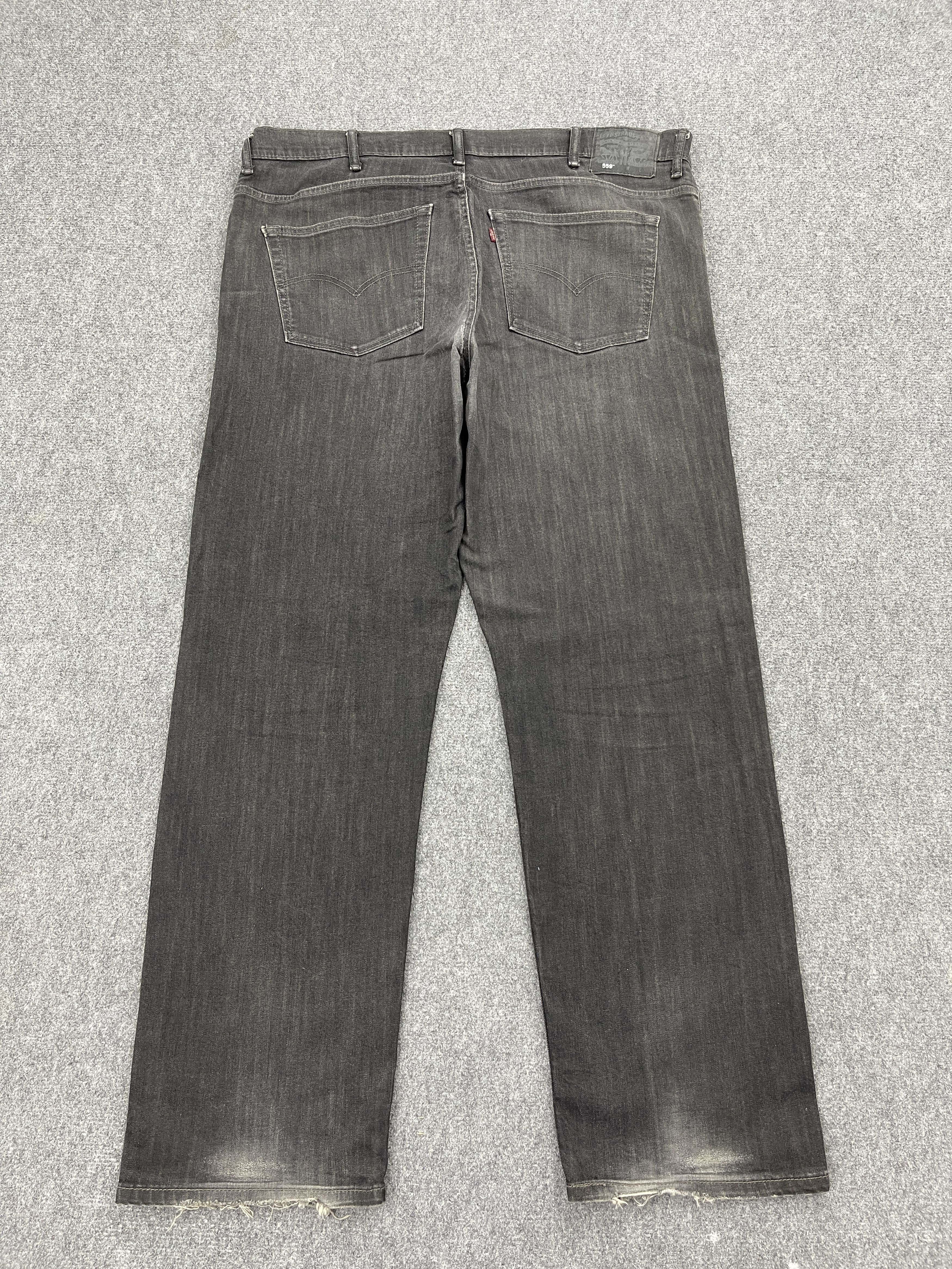 Levi's Vintage Levis 559 Black Jeans DP2509 Size US 43 - 3 Thumbnail