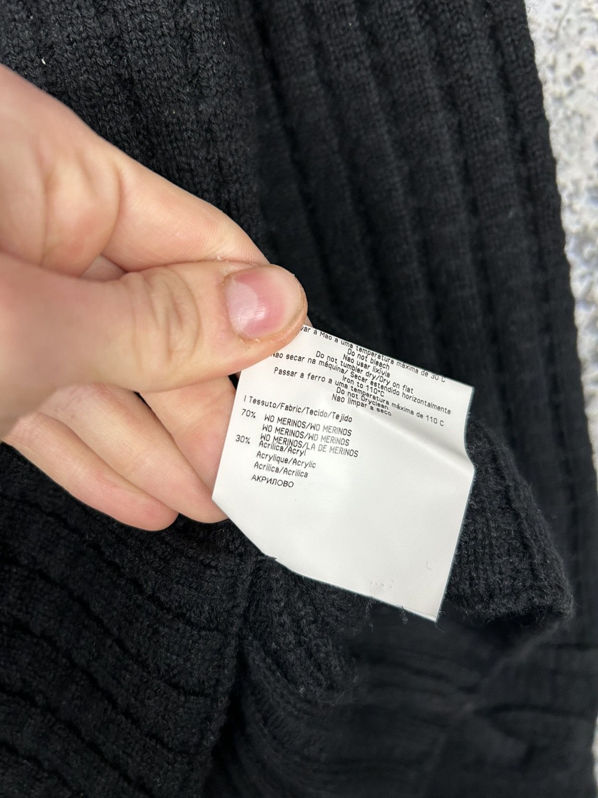Versace Jeans Couture Vintage VJC Versace Jeans Couture Black Sweater Knit 90s Size M / US 6-8 / IT 42-44 - 8 Thumbnail