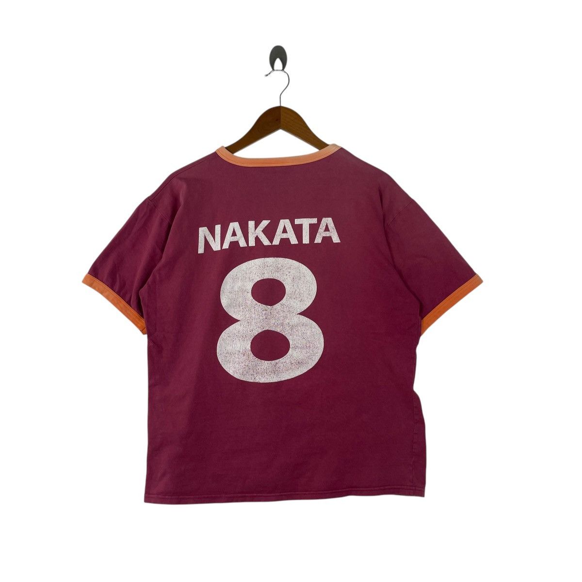 Vintage Vintage AS Roma Nakata Tee Shirt Size US M / EU 48-50 / 2 - 3 Thumbnail