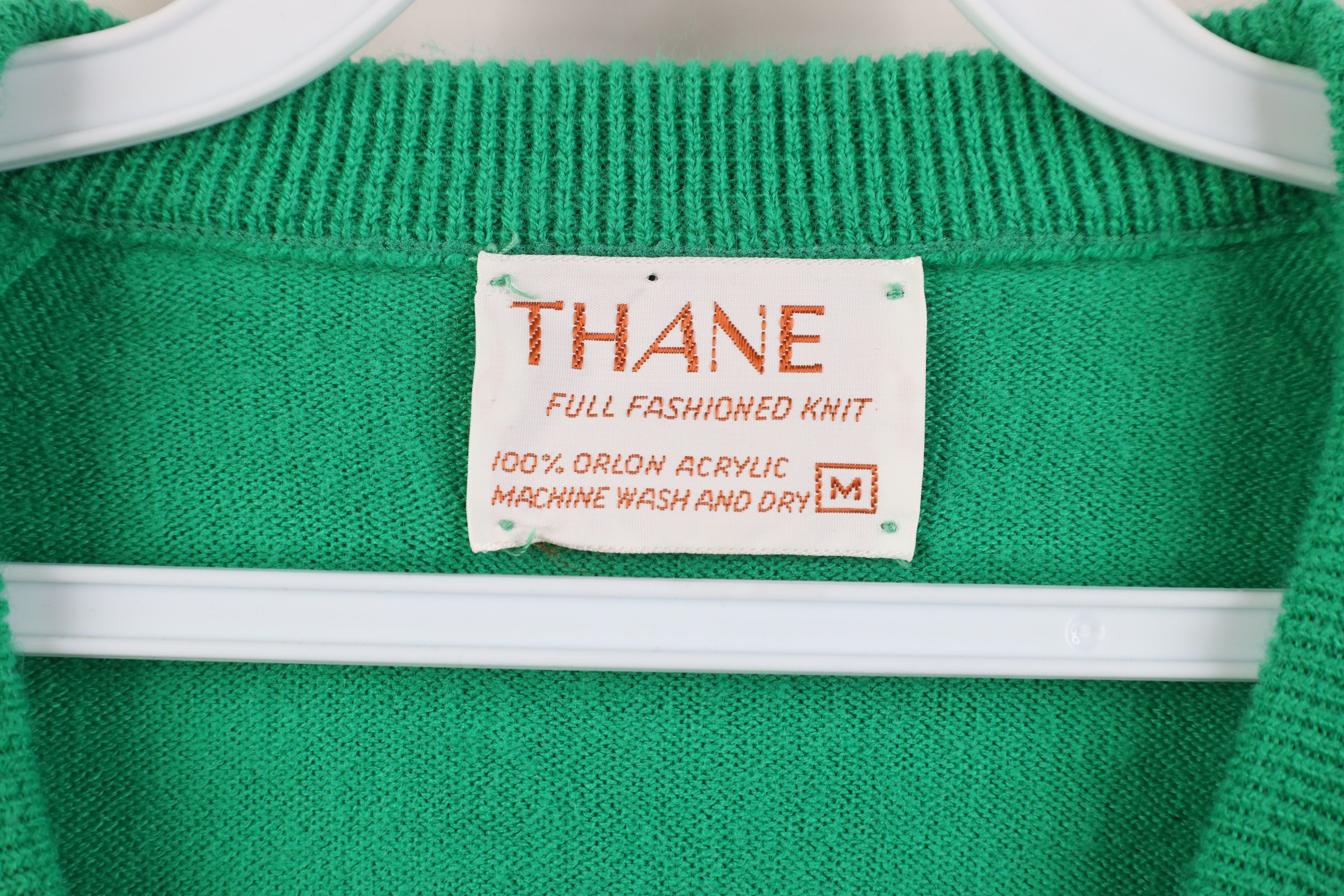 Vintage Vintage 70s Masters Golf Soft Knit V-Neck Sweater Green USA Size US M / EU 48-50 / 2 - 5 Thumbnail