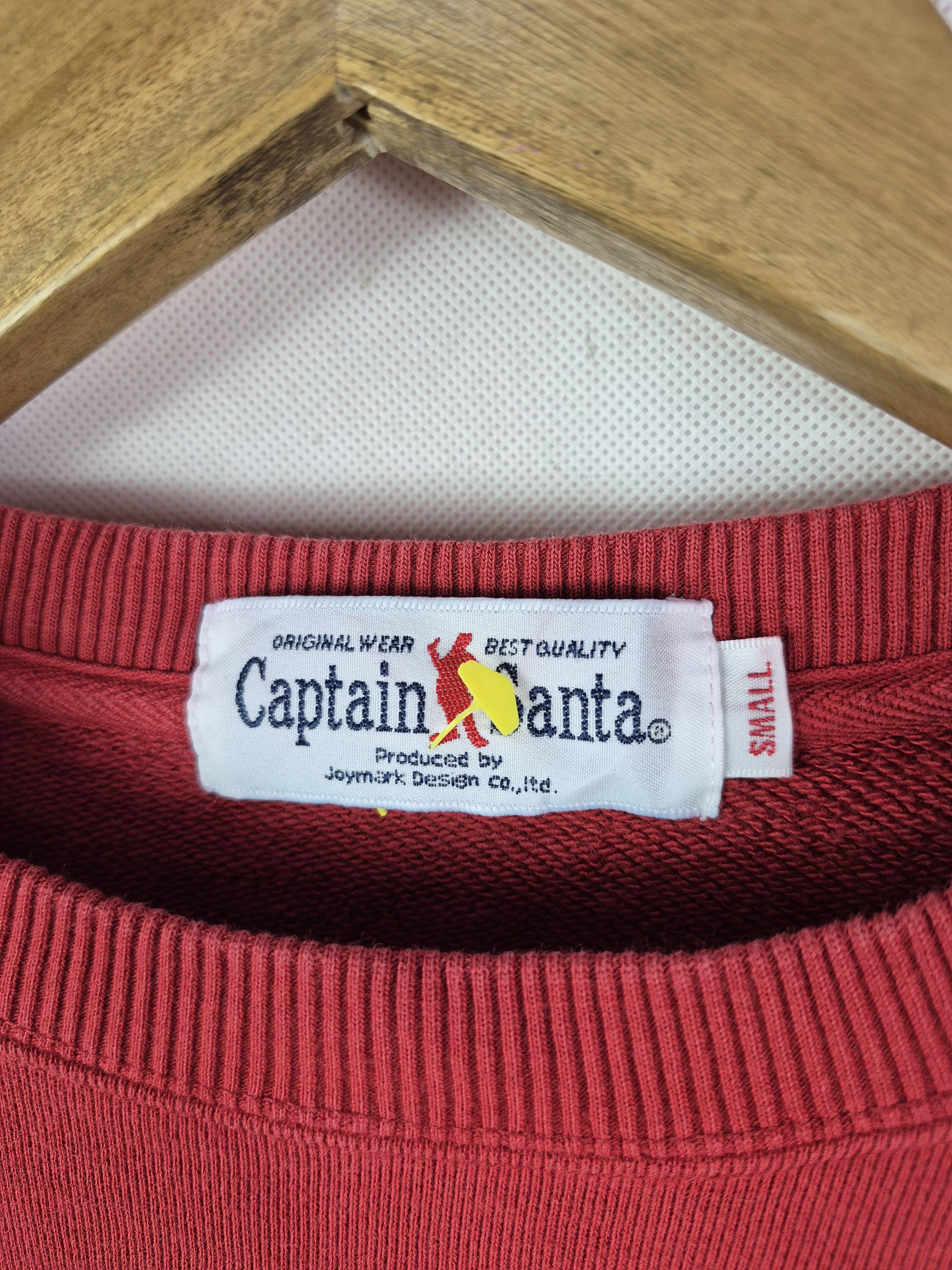 Vintage 🔥 Captain Santa Sweatshirt Size US S / EU 44-46 / 1 - 8 Thumbnail