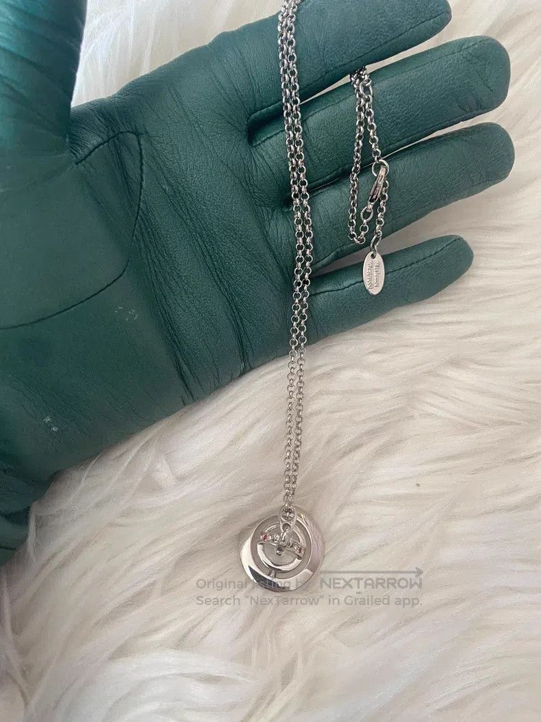 Vivienne Westwood Vivienne Westwood Medium silver orb necklace Size ONE SIZE - 5 Thumbnail