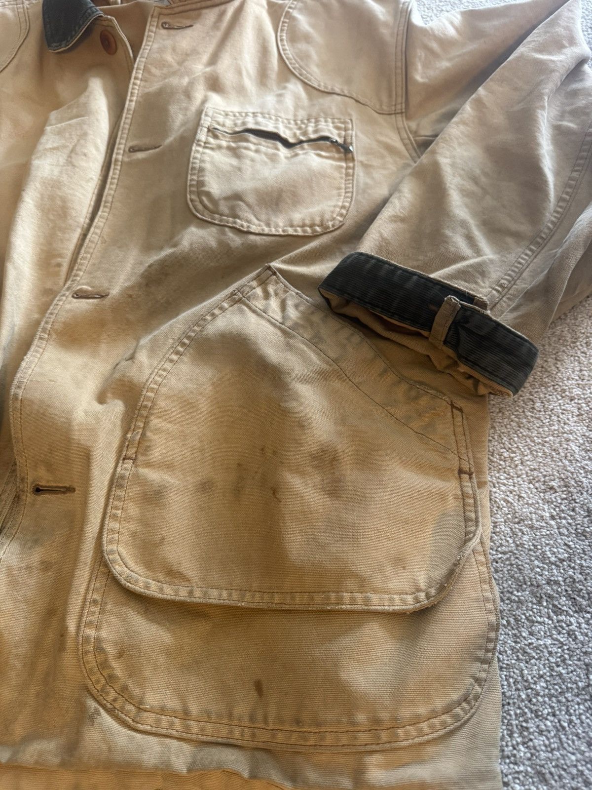 Vintage LL Bean Hunting Jacket Size US XL / EU 56 / 4 - 4 Thumbnail