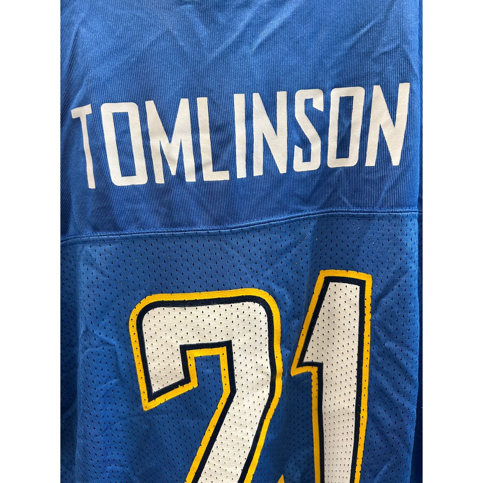 Reebok San Diego Chargers LaDainian Tomlinson #21 jersey XL B12 Size US XL / EU 56 / 4 - 3 Thumbnail