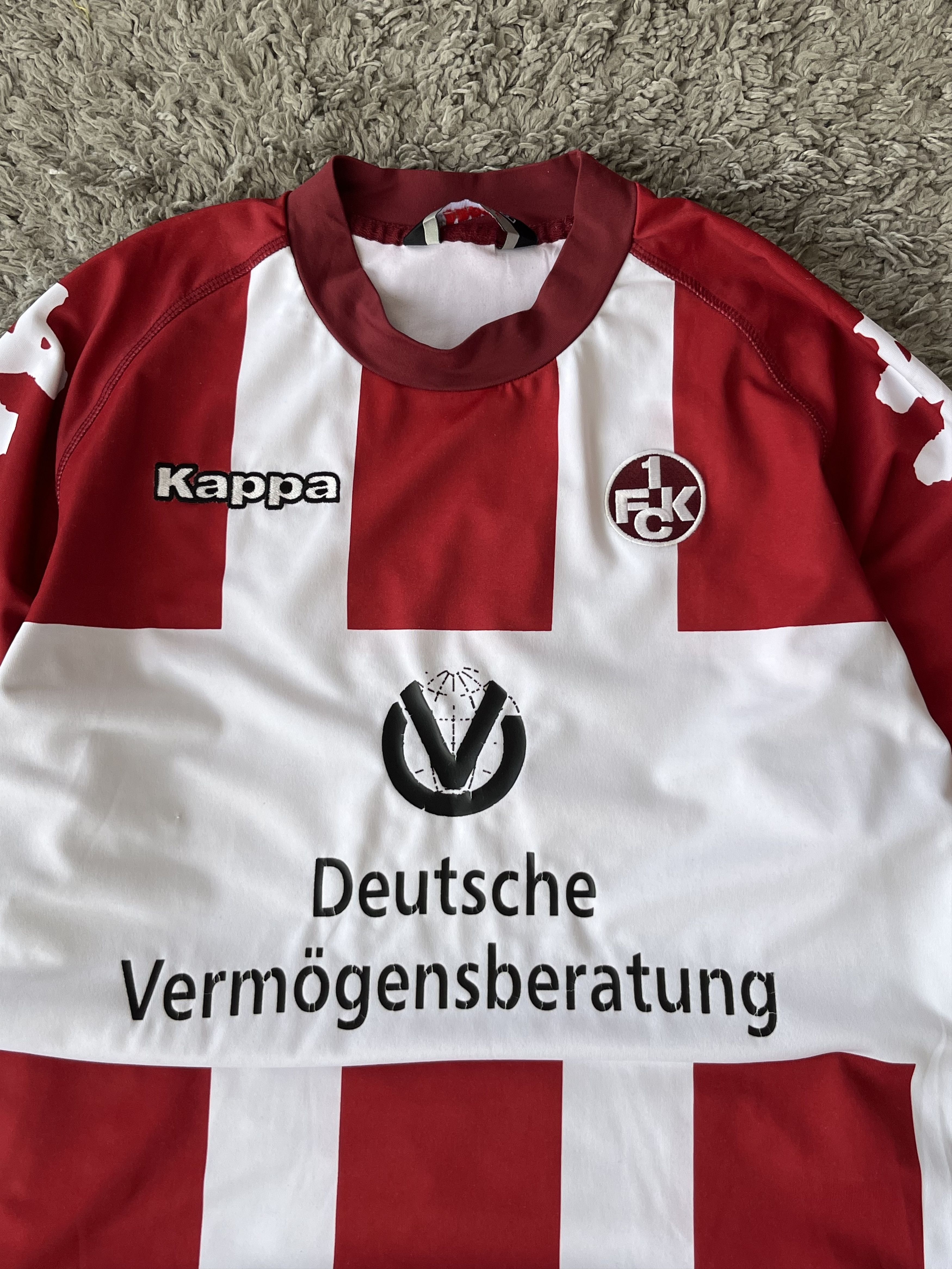 Kappa Kappa FCK1 Kaiserslautern 2006/07 Home Shirt Vintage Jersey Size US L / EU 52-54 / 3 - 5 Thumbnail