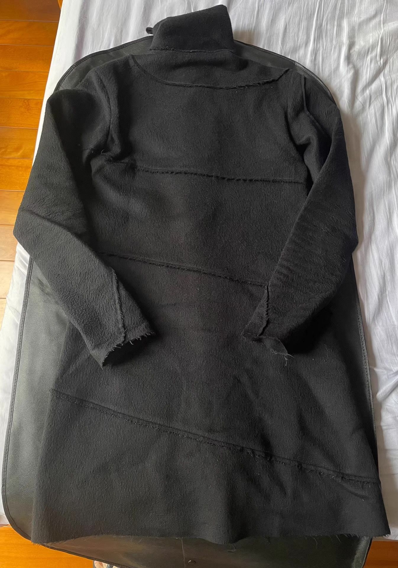 Ma+ m.a+ Cashmere Spiral Coat. Premium avant‑garde。Ｑ25 Size US XS / EU 42 / 0 - 3 Thumbnail