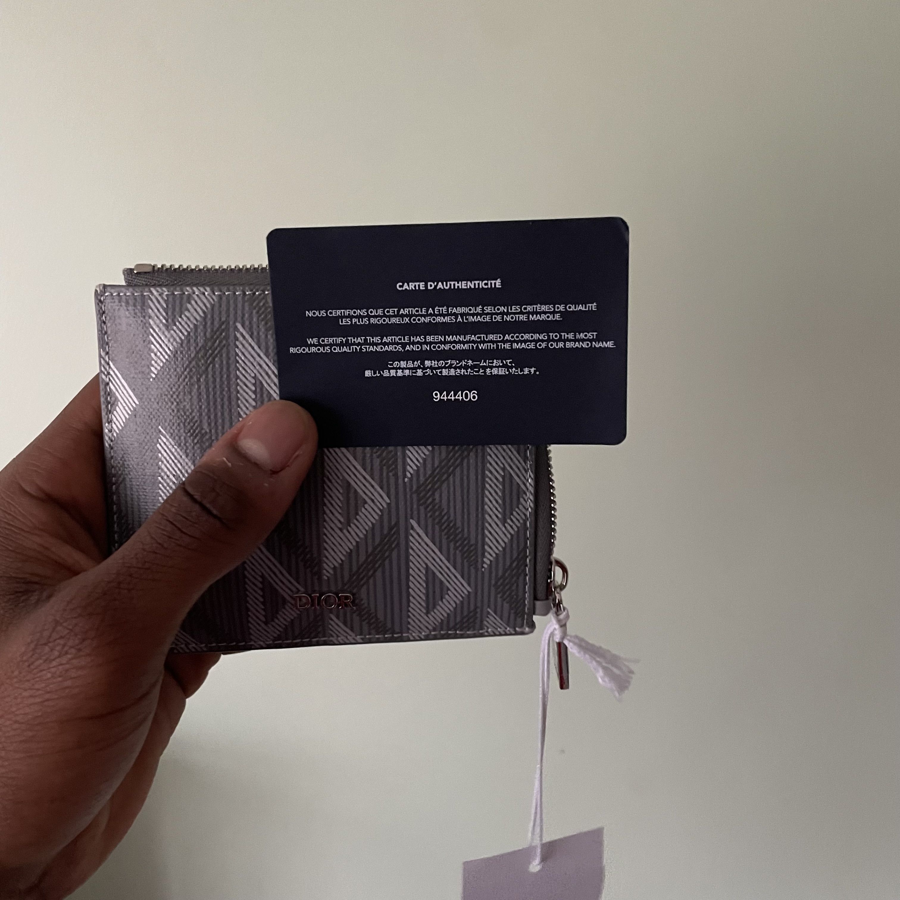 Dior Monogram Wallet Size ONE SIZE - 2 Thumbnail