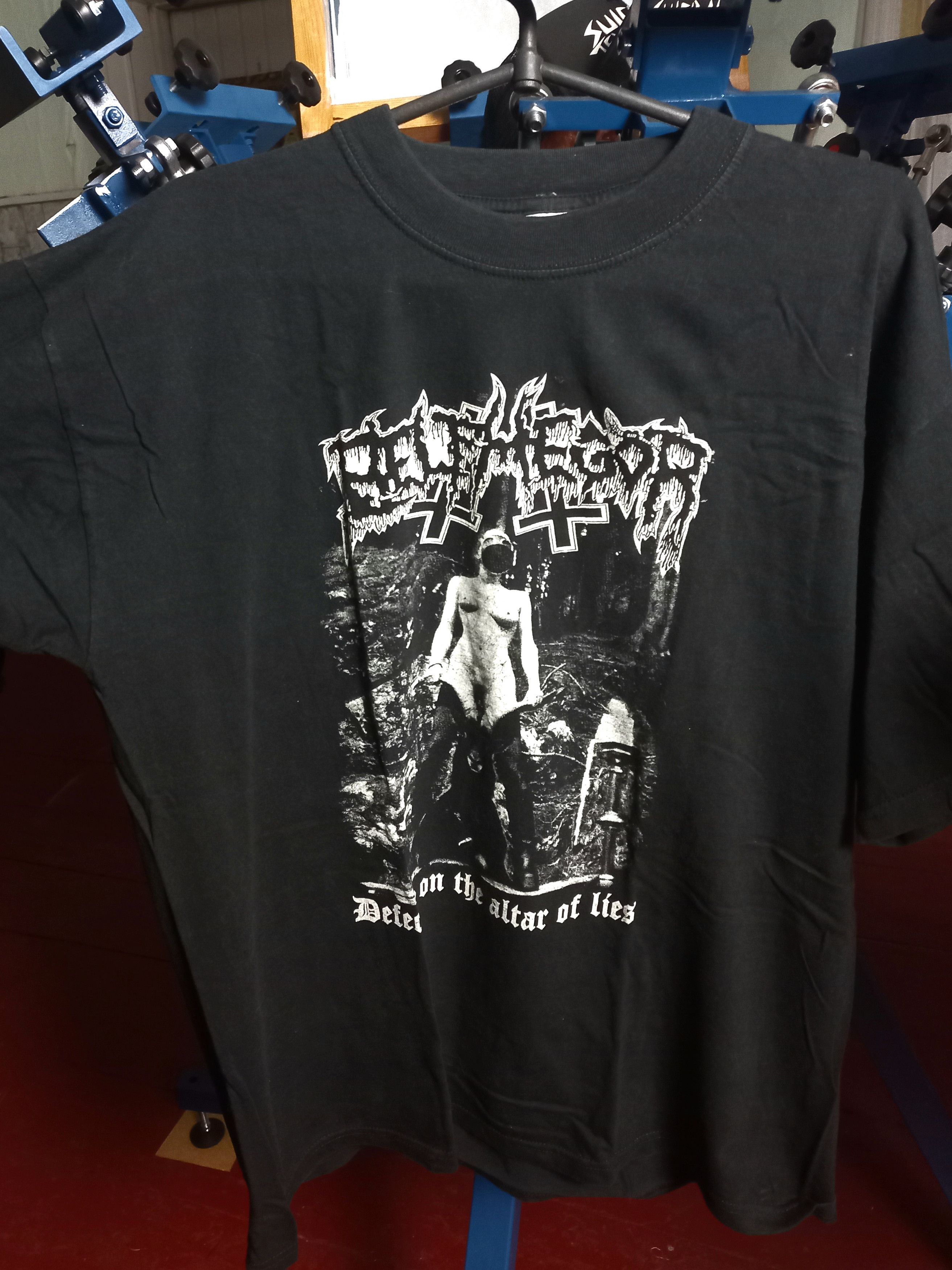 Band Tees × Vintage Belphegor black metal band vintage t-shirt 2001 Size US L / EU 52-54 / 3 - 1 Thumbnail