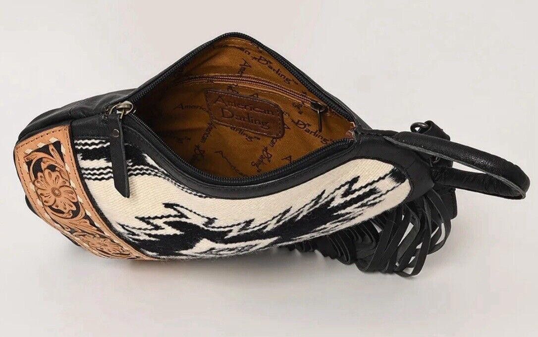 Designer AD American Darling ADBG1125A Sling Hand Tooled Leather Size ONE SIZE - 3 Thumbnail