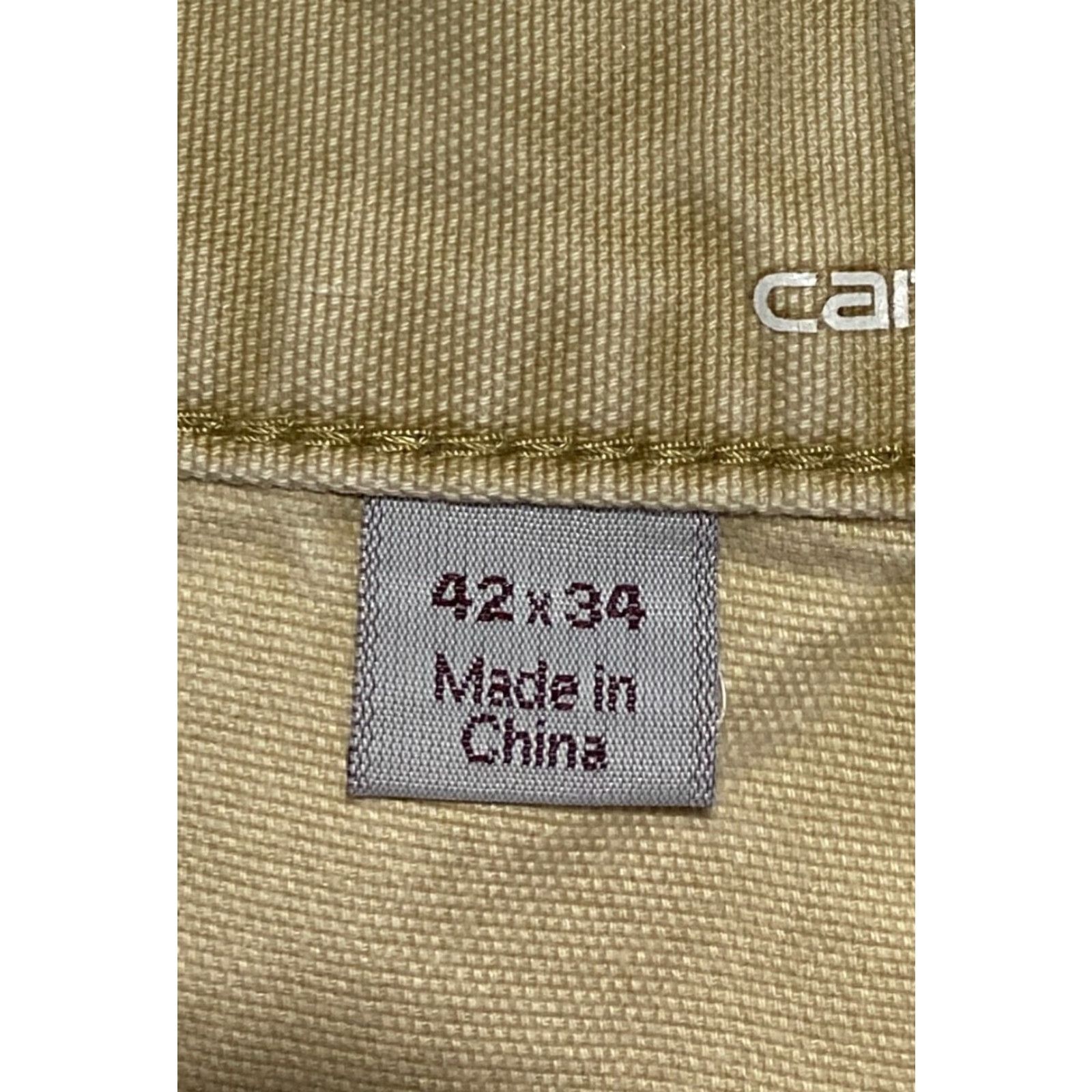 Carhartt VINTAGE Carhartt Cargo Pants Men's Size 42×34 Beige Relaxed Straight Size US 42 / EU 58 - 6 Thumbnail