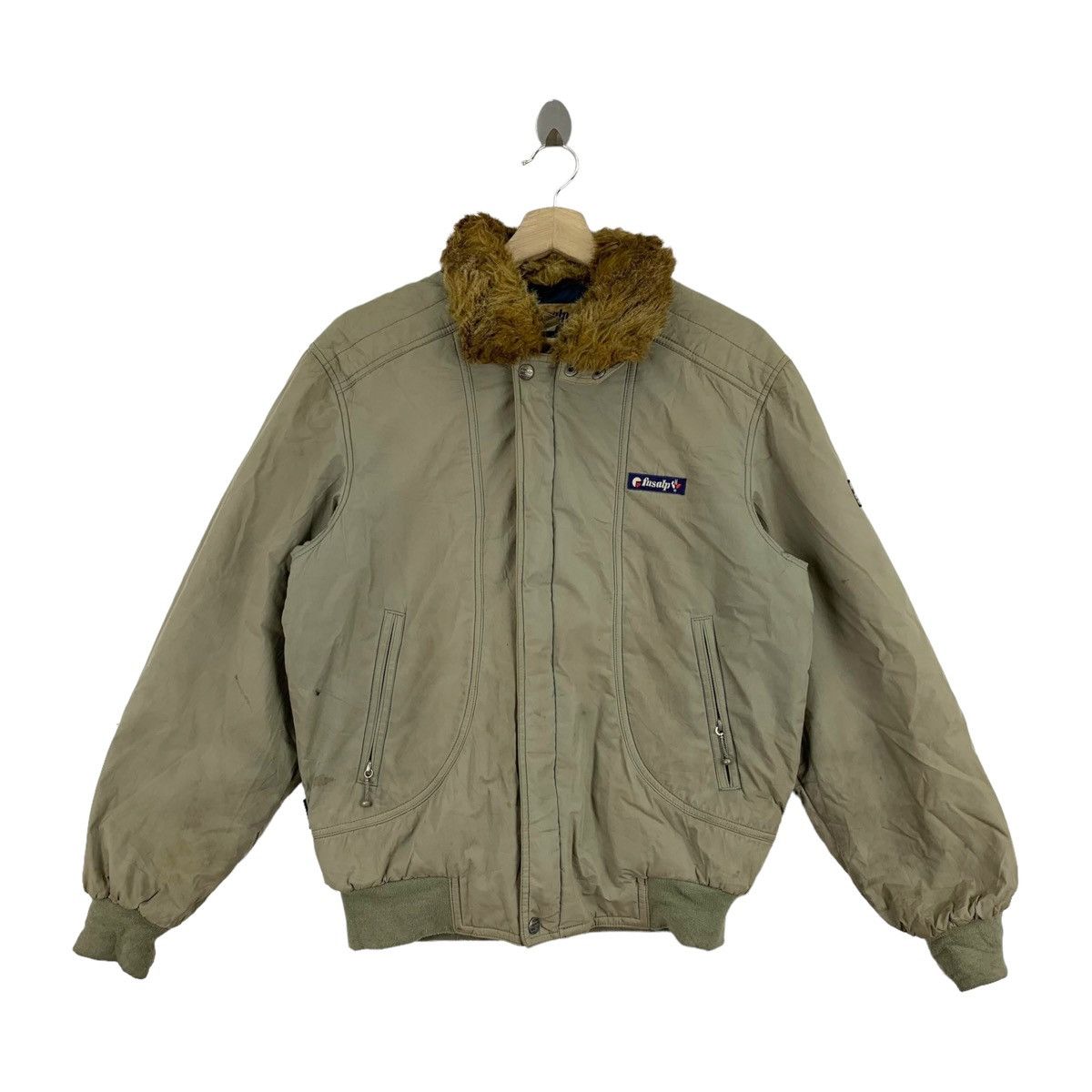 Fusalp Vintage FUSALP France Designer Outdoor Sports Bomber Jacket Size US M / EU 48-50 / 2 - 1 Thumbnail