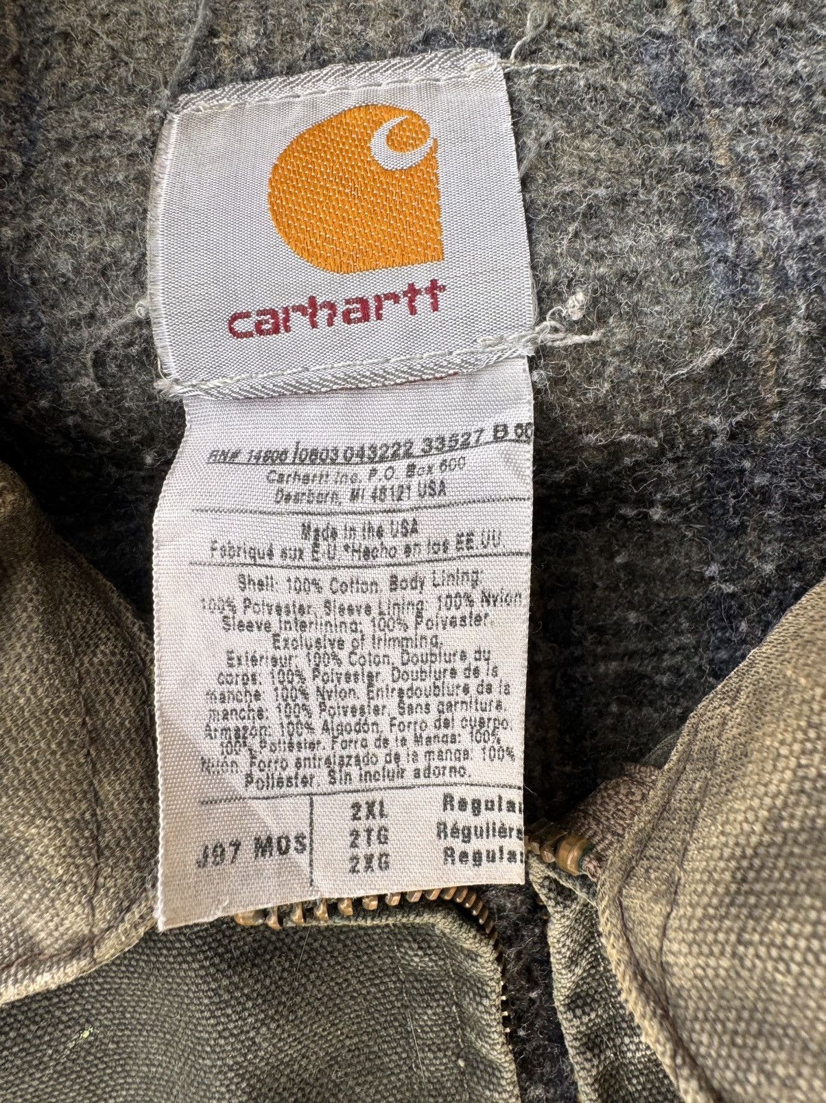 Carhartt Carhartt Detroit Jacket Moss Green Size US XXL / EU 58 / 5 - 6 Thumbnail