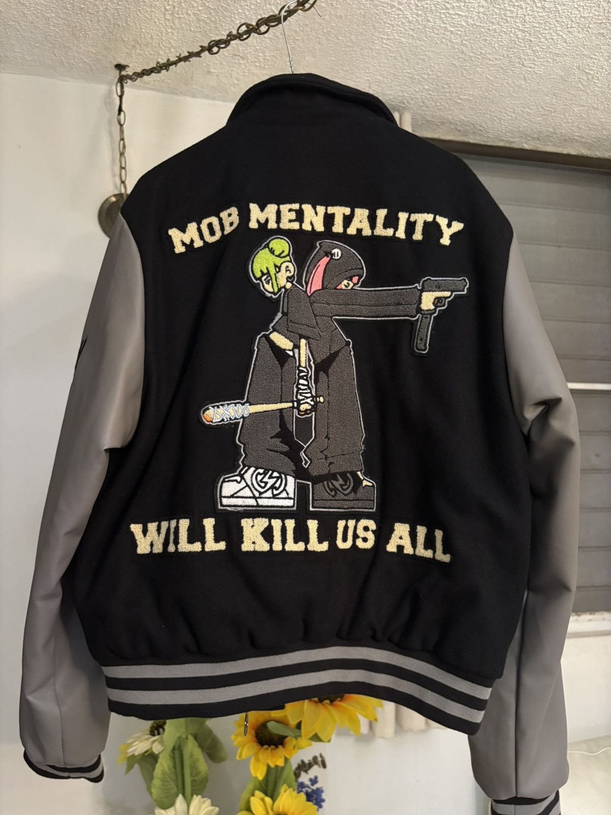 Other Stitch.lc MOBMENTALITY Varsity Jacket Size US M / EU 48-50 / 2 - 4 Thumbnail
