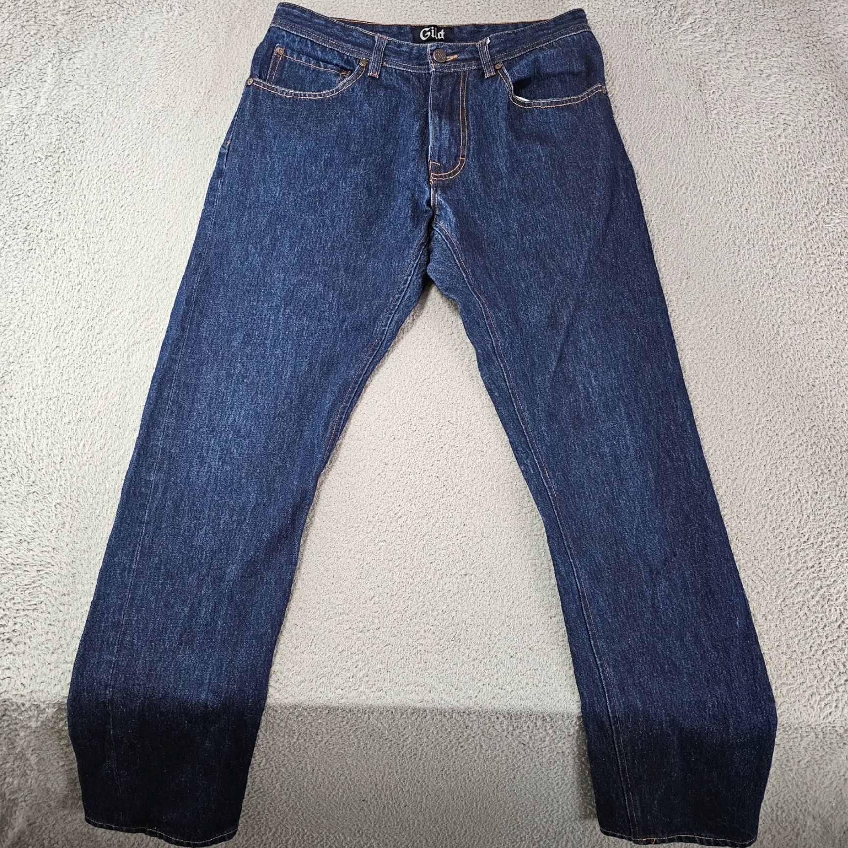 Gilded Age Gilded Age Co. Jeans Mens Size 32x31 Classic Denim 5 Pocket Cotton Blue Medium Jeans Mens Regular 32in Inseam Vintage No Size US 32 / EU 48 - 2 Thumbnail