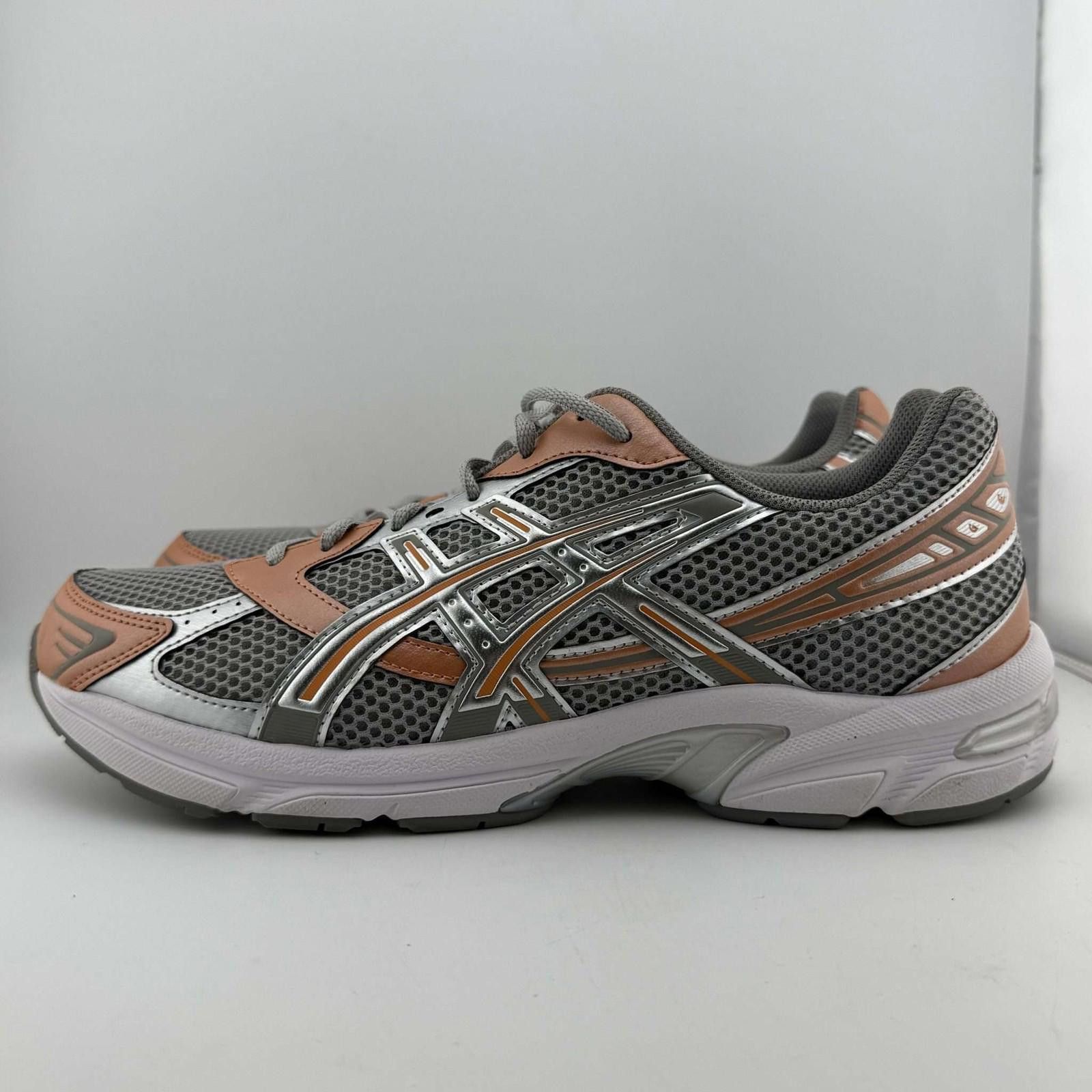 Asics Asics Gel-1130 Cement Grey Orange 10.5 Used OG Box Size US 10.5 / EU 43-44 - 2 Thumbnail
