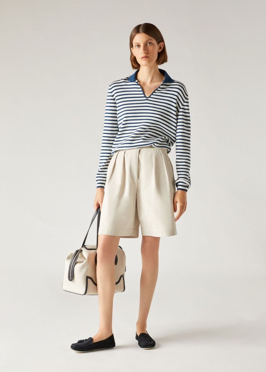 Loro Piana o1srvl11e0424 Shorts in White Size 26" / US 2 / IT 38 - 3 Thumbnail